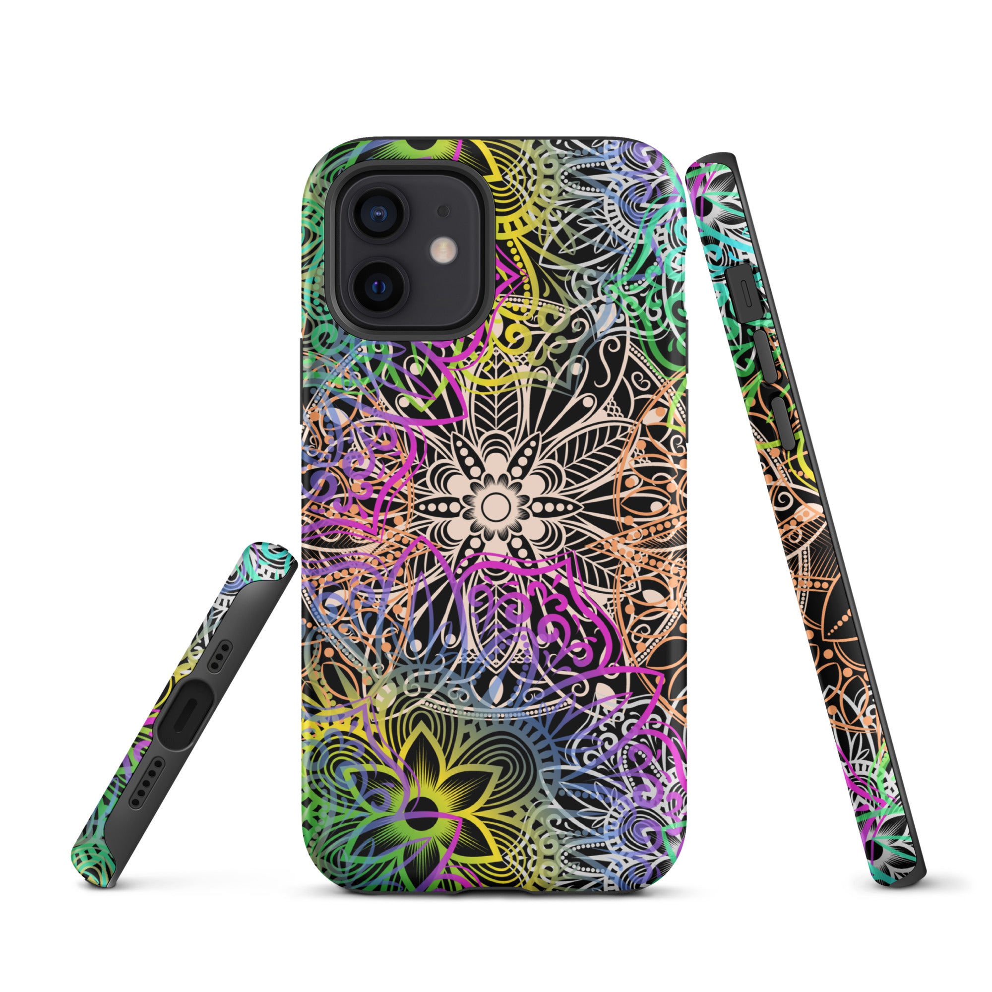 Tough Case for iPhone® Multicolour Mandala
