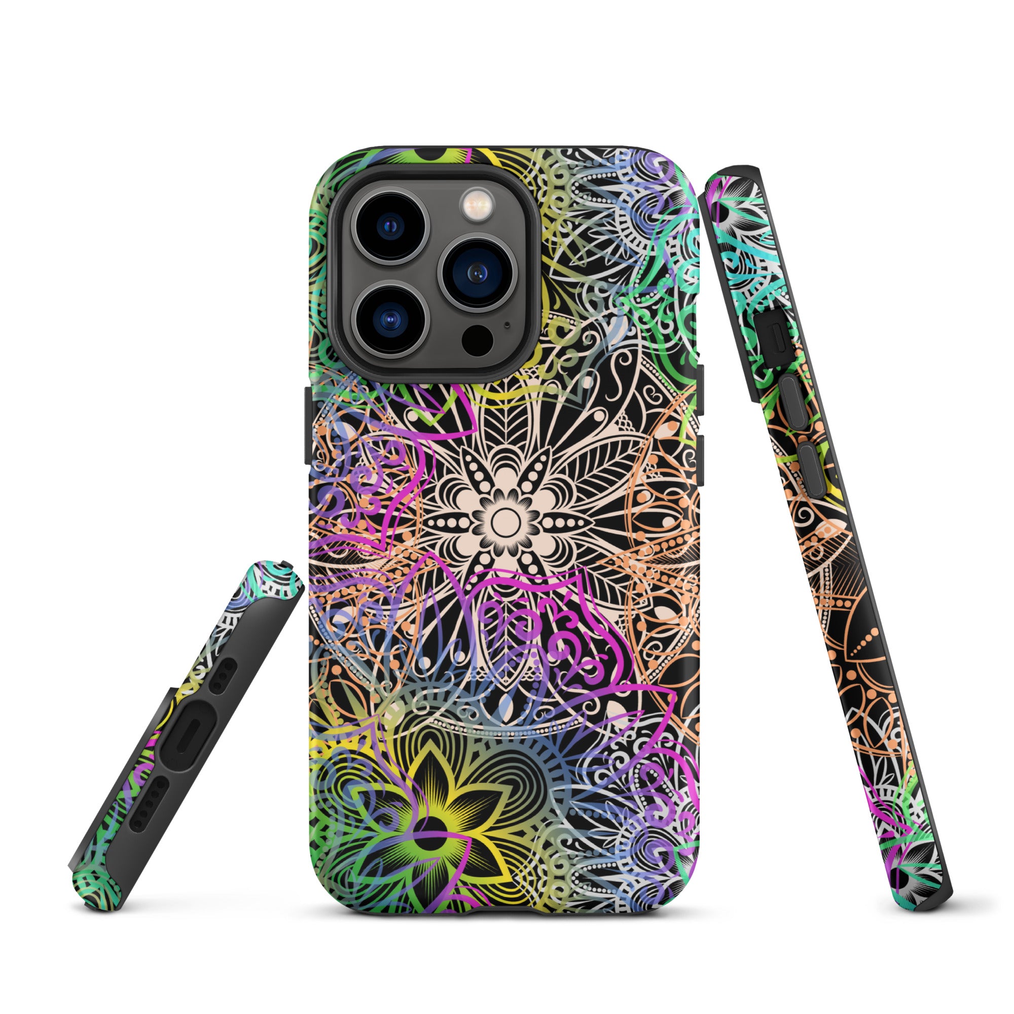 Tough Case for iPhone® Multicolour Mandala