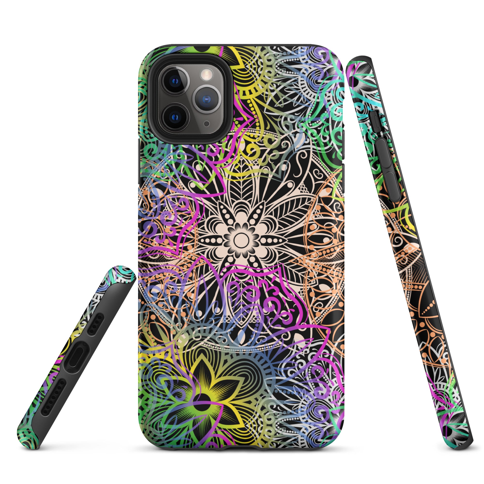 Tough Case for iPhone® Multicolour Mandala