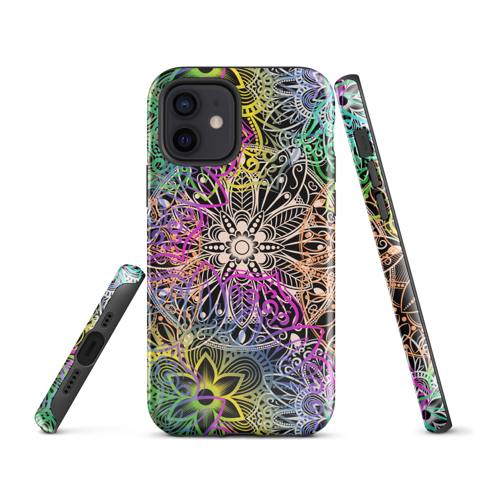 Tough Case for iPhone® Multicolour Mandala
