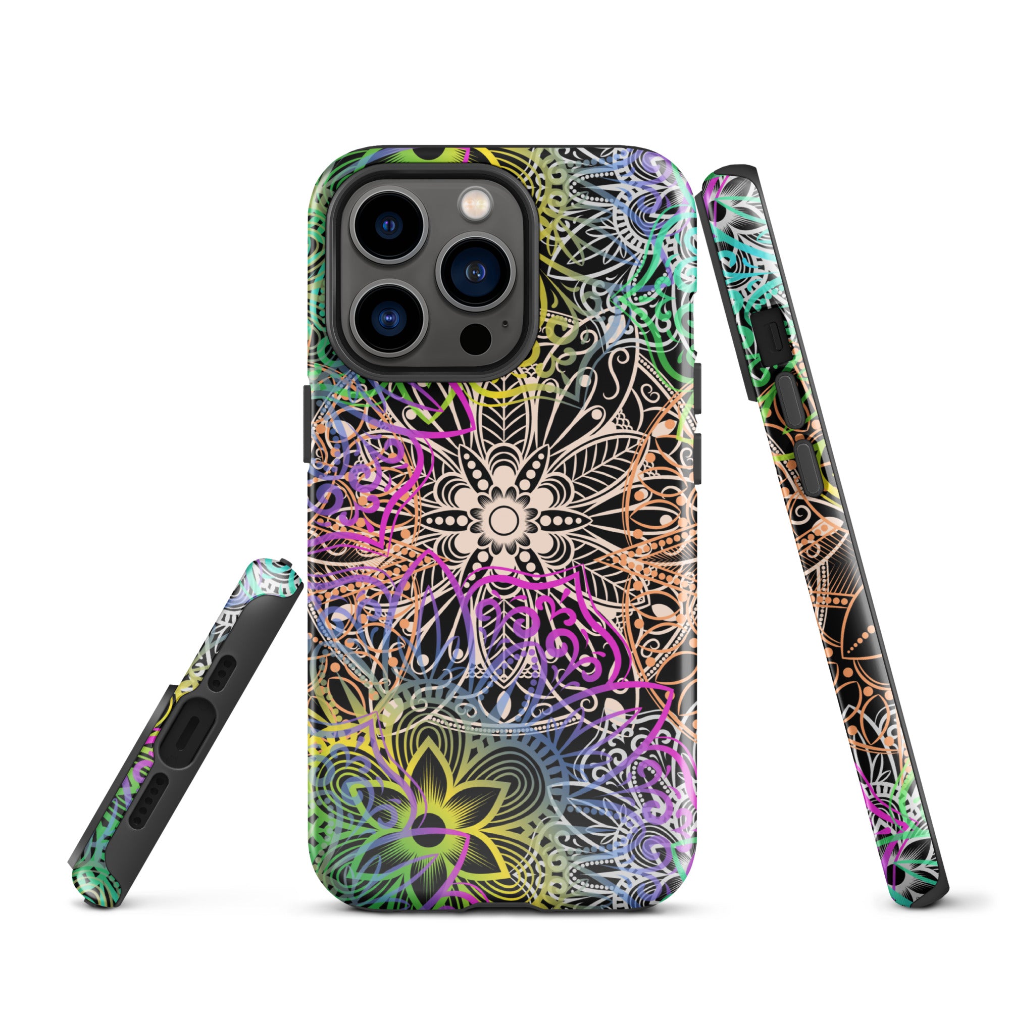 Tough Case for iPhone® Multicolour Mandala