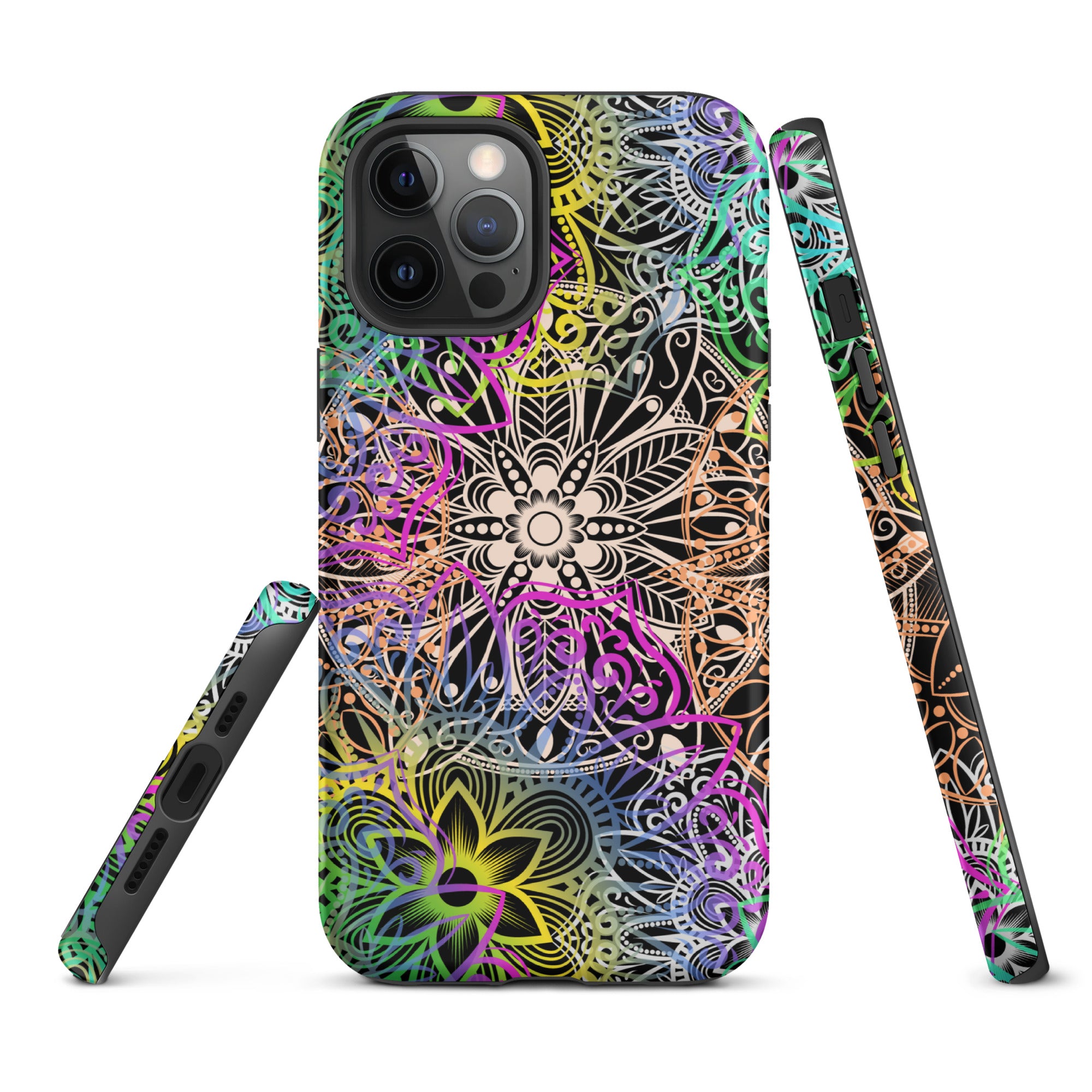Tough Case for iPhone® Multicolour Mandala
