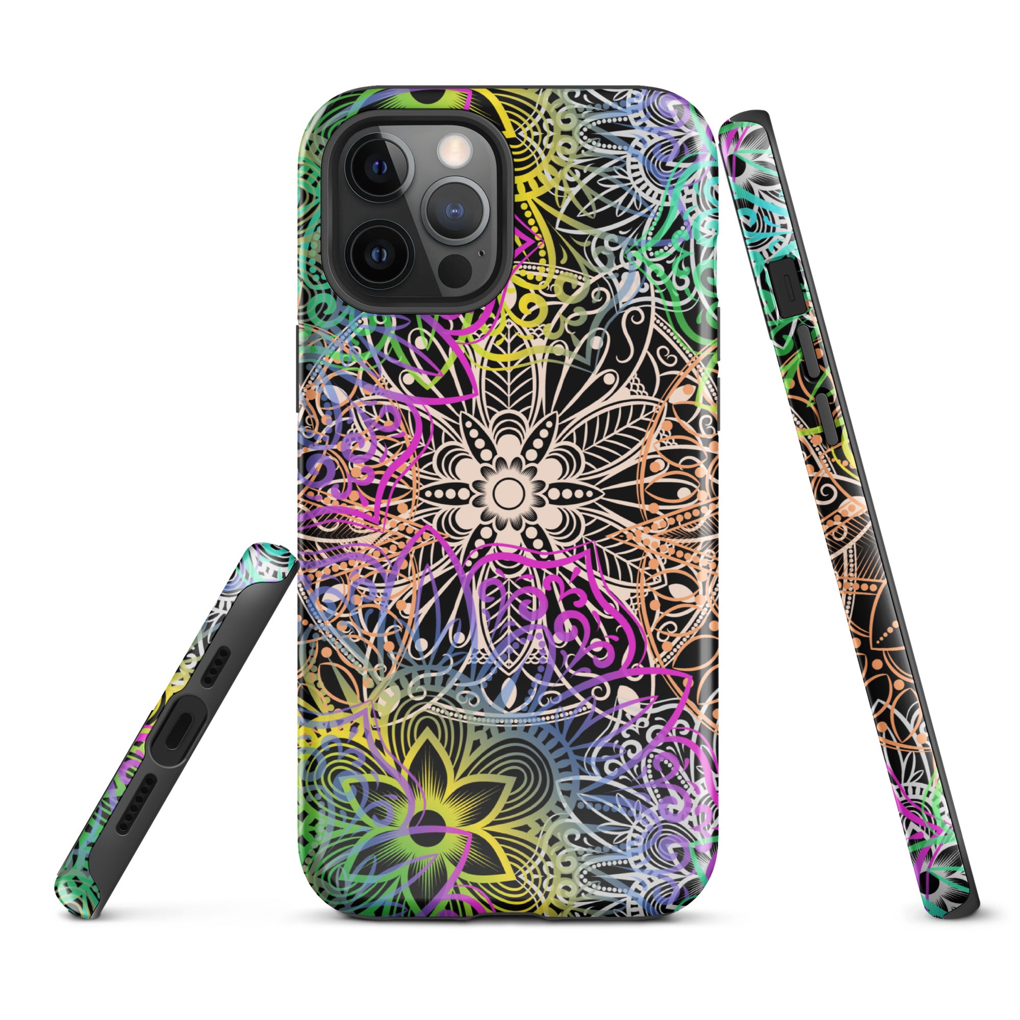 Tough Case for iPhone® Multicolour Mandala