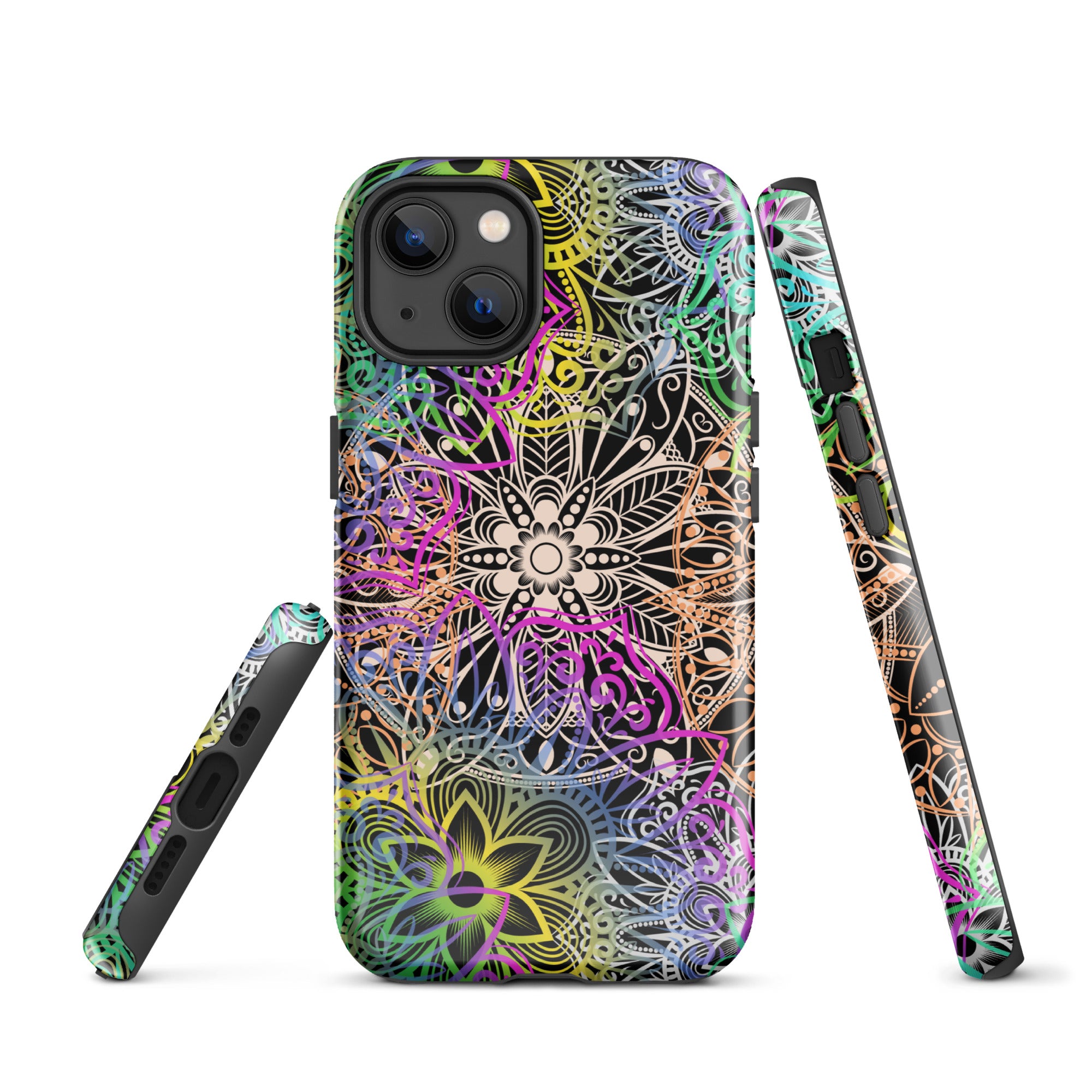 Tough Case for iPhone® Multicolour Mandala