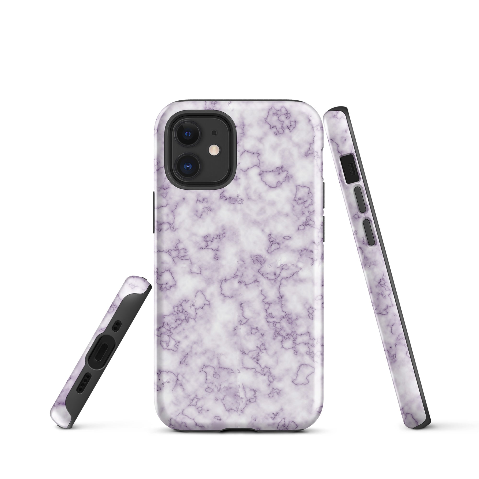 Tough Case for iPhone® Purple Marble