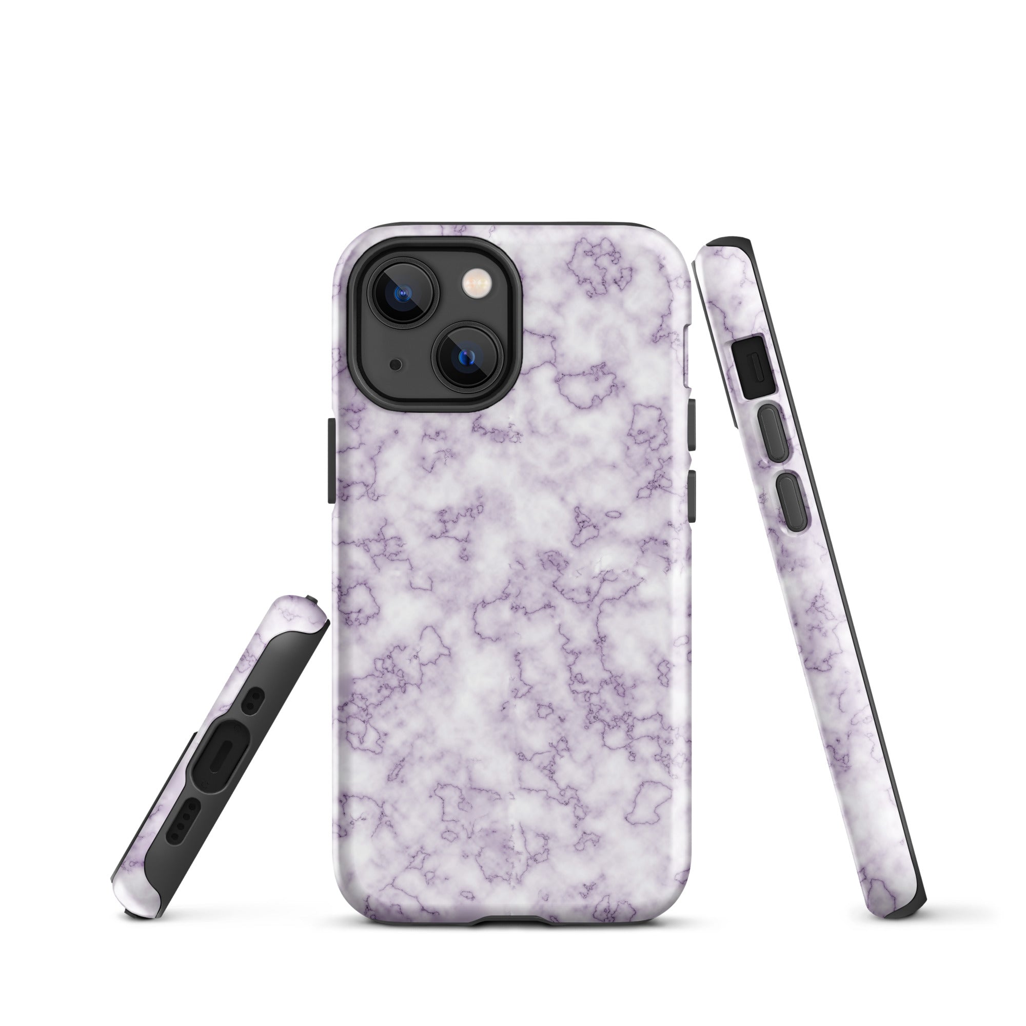 Tough Case for iPhone® Purple Marble