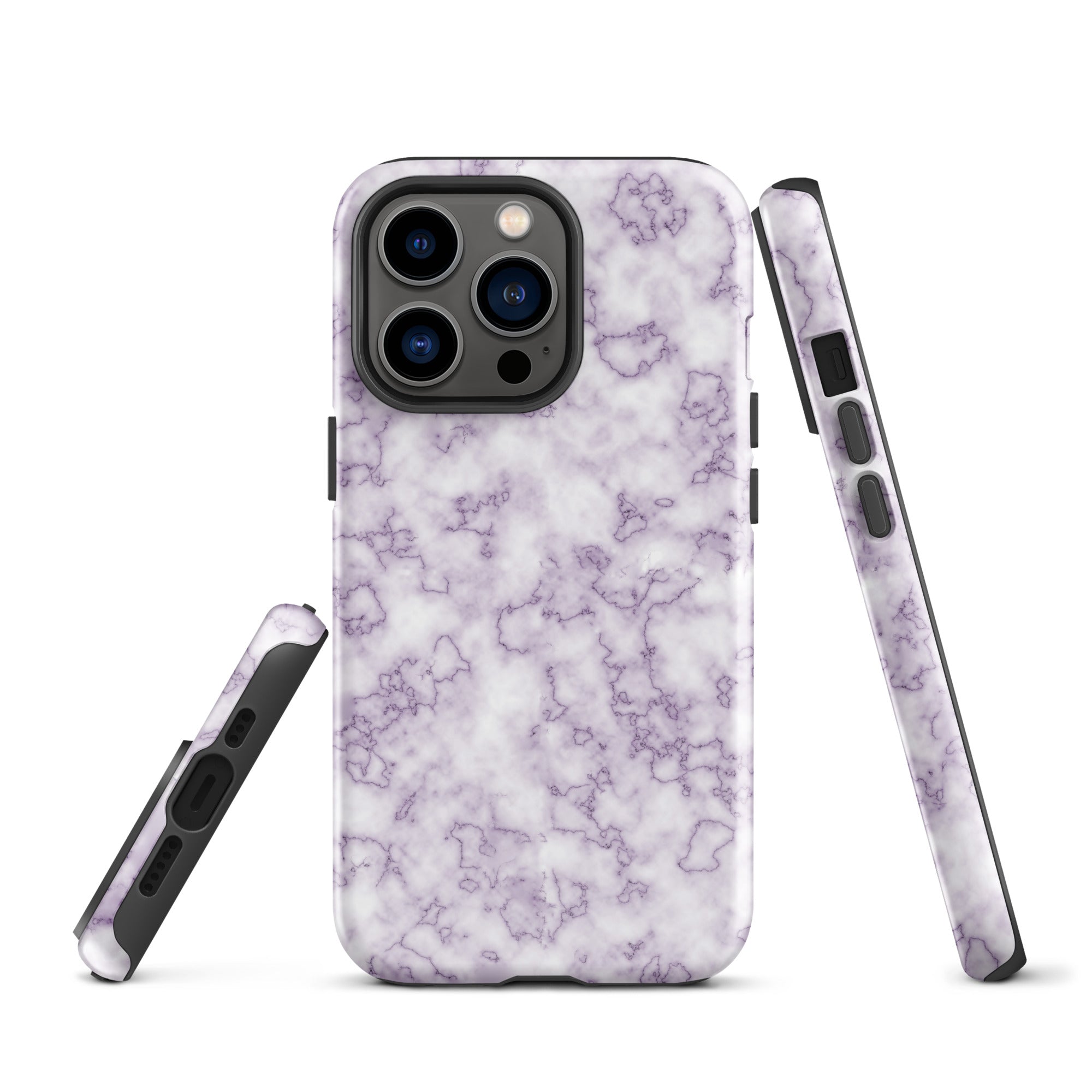 Tough Case for iPhone® Purple Marble