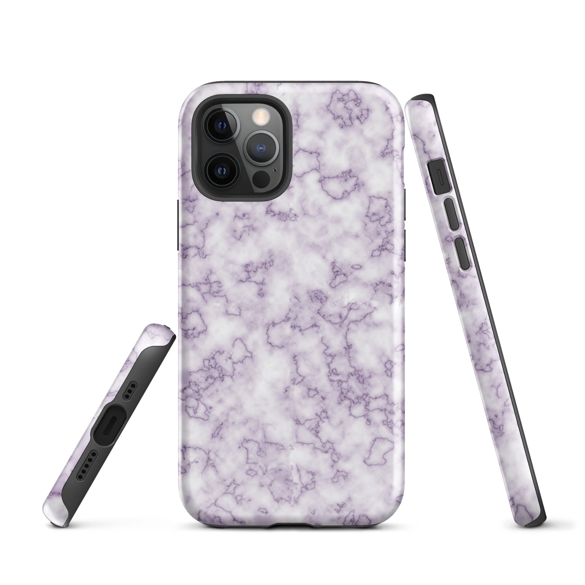 Tough Case for iPhone® Purple Marble