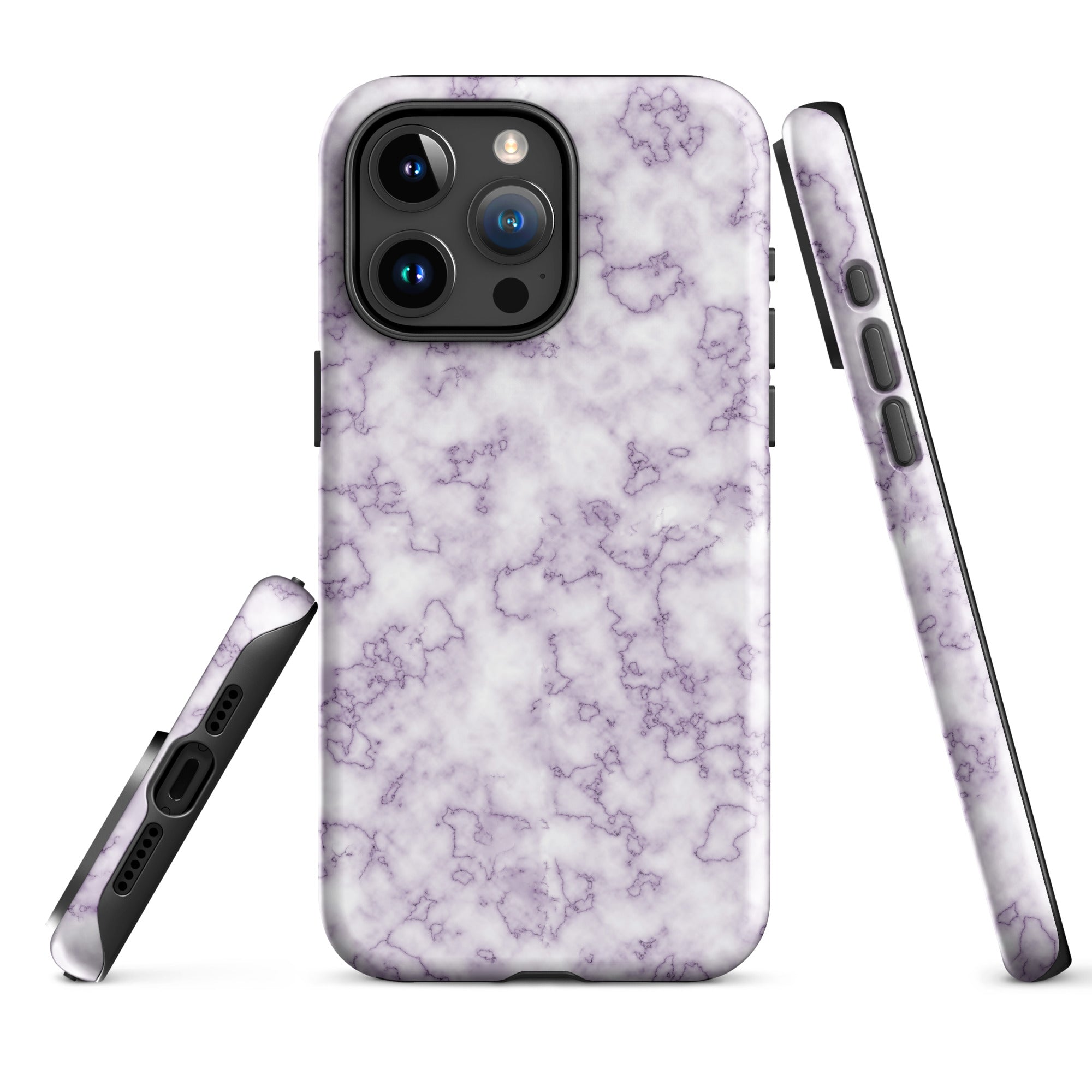 Tough Case for iPhone® Purple Marble