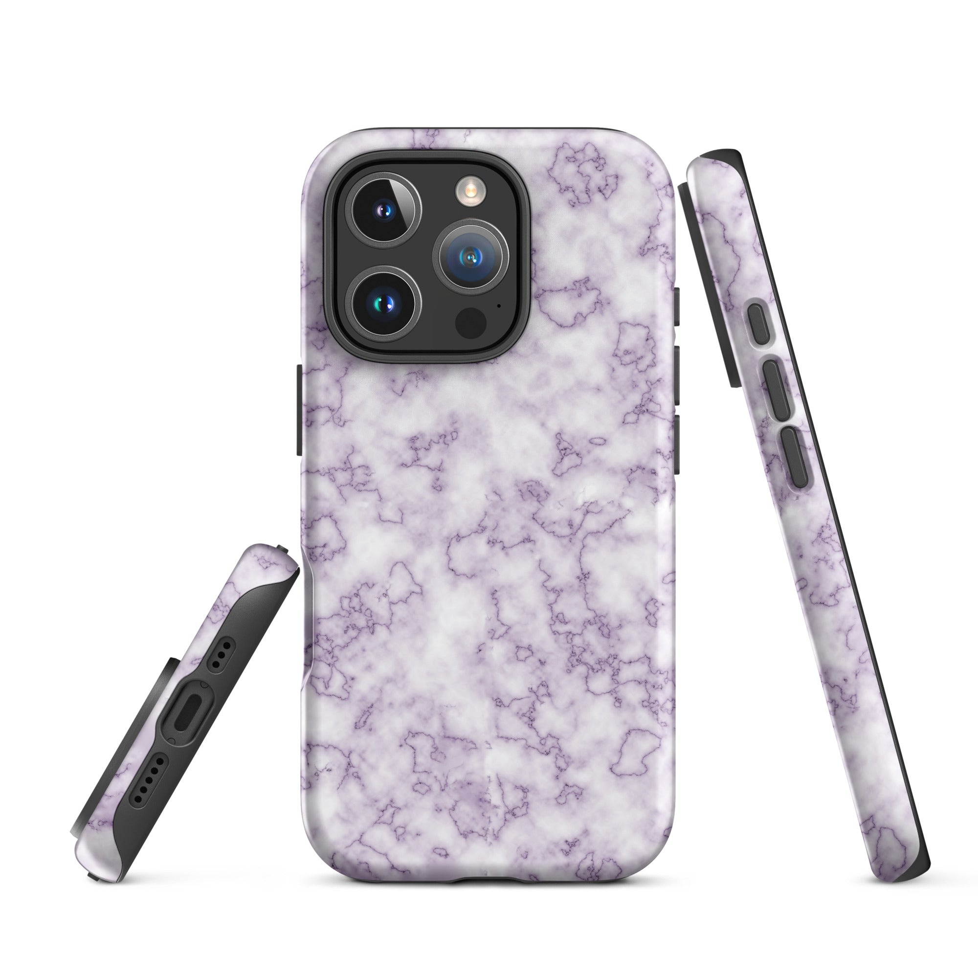 Tough Case for iPhone® Purple Marble