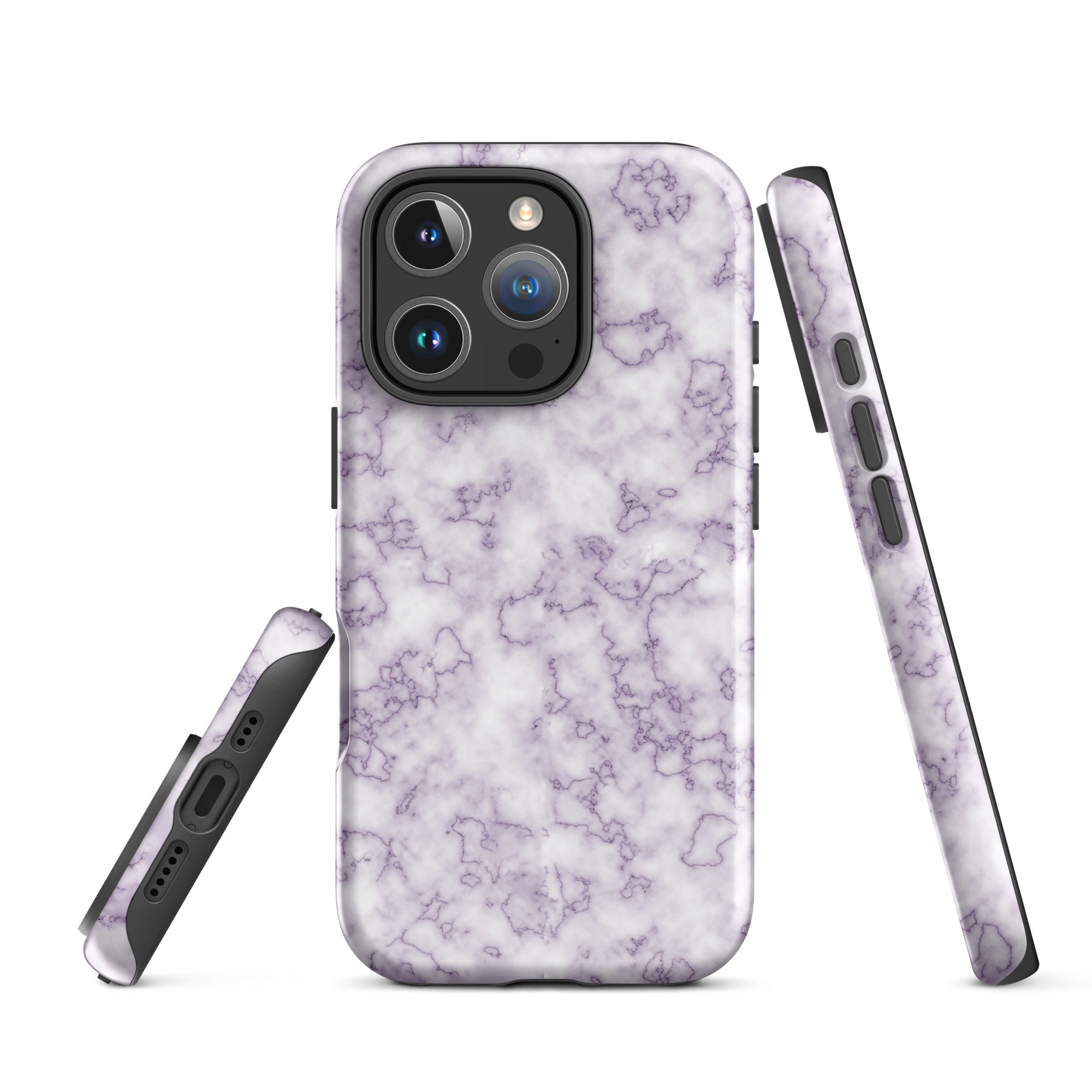 Tough Case for iPhone® Purple Marble