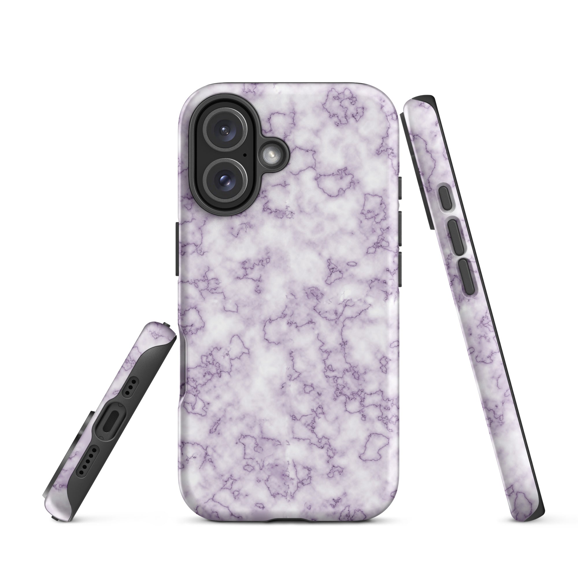 Tough Case for iPhone® Purple Marble