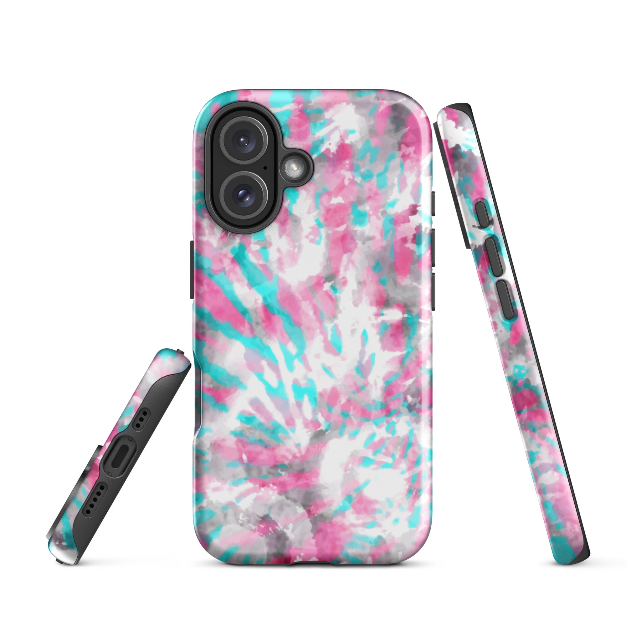 Tough Case for iPhone® Tie Dye Hangloose III