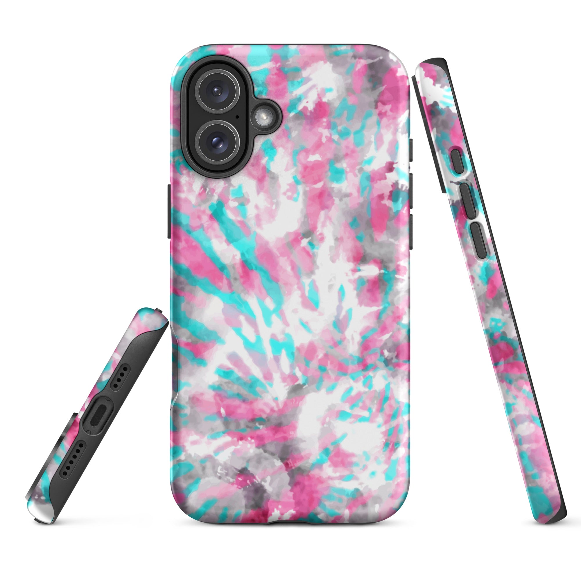 Tough Case for iPhone® Tie Dye Hangloose III