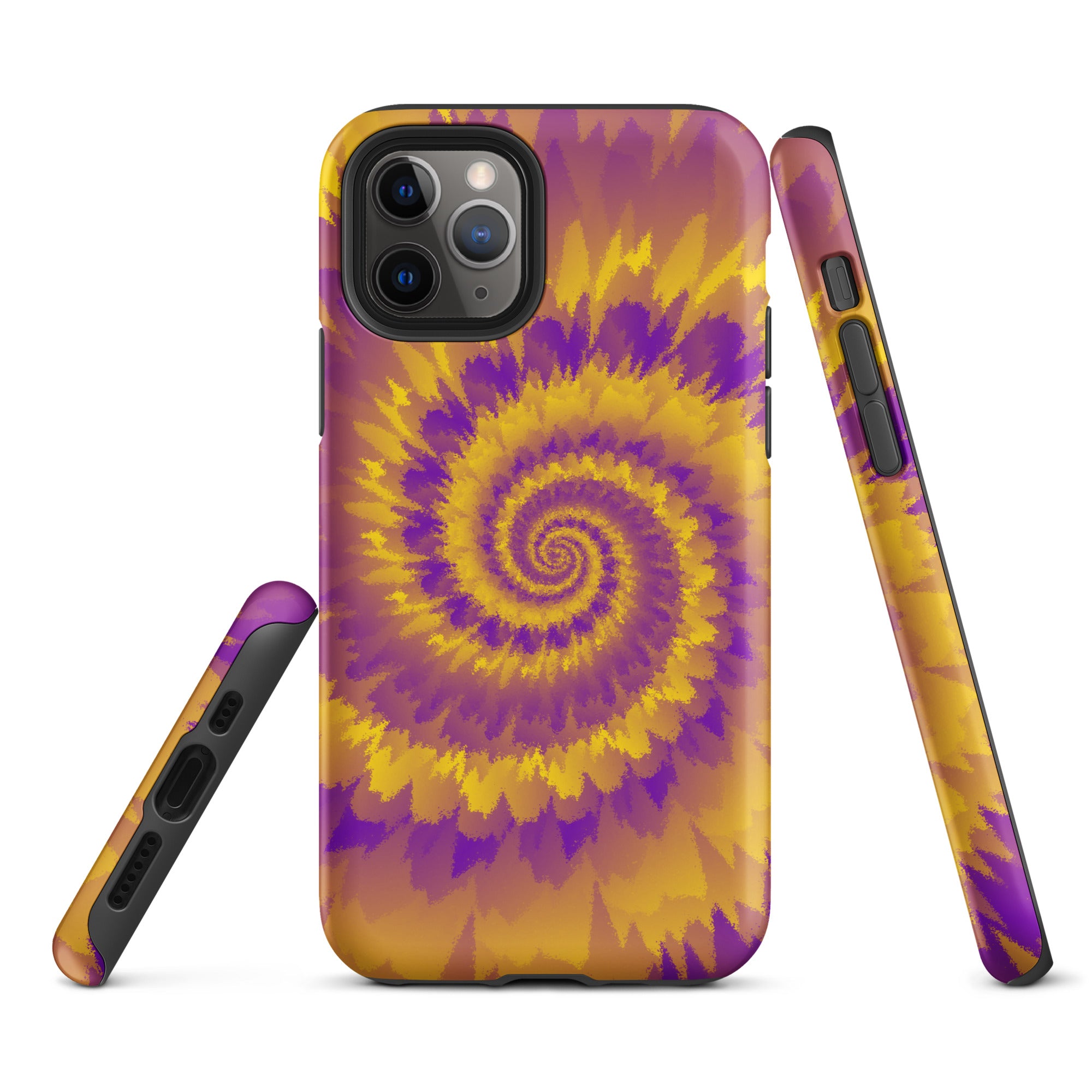 Tough Case for iPhone® Tie Dye Spiral Intersex