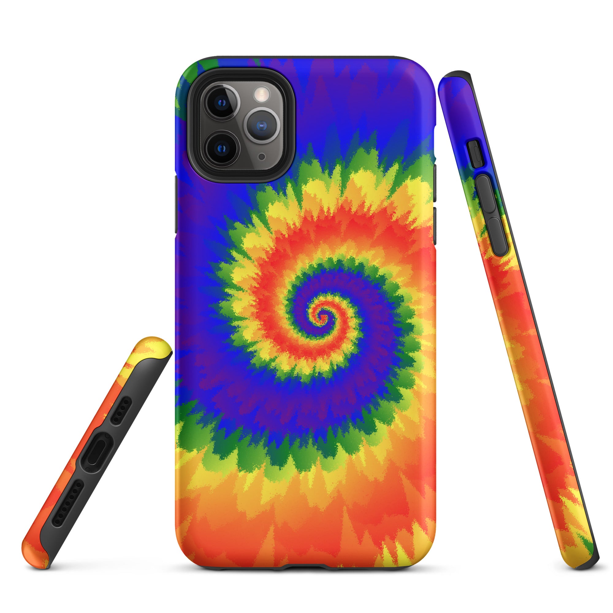 Tough Case for iPhone® Tie Dye Spiral LGBTQ