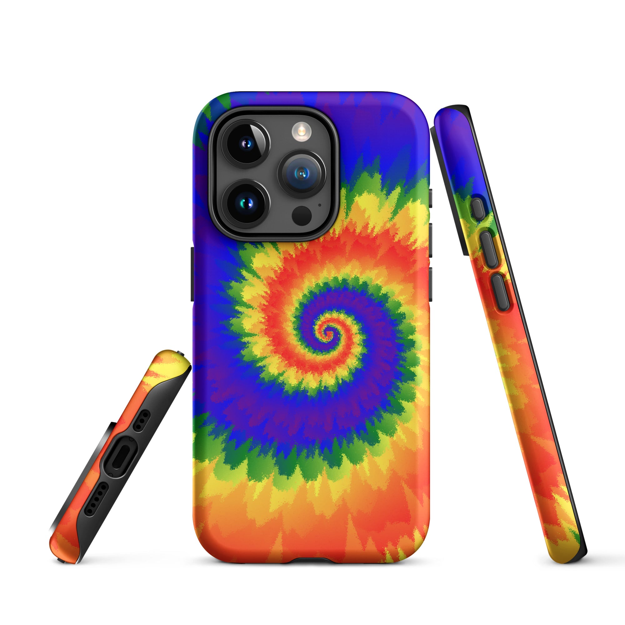 Tough Case for iPhone® Tie Dye Spiral LGBTQ