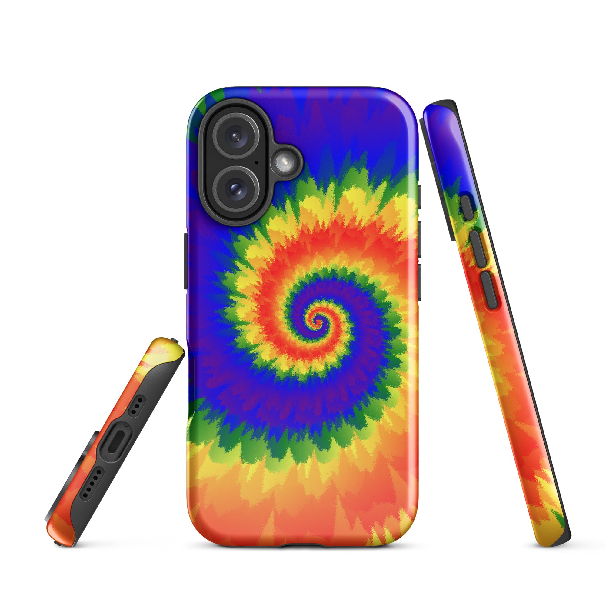 Tough Case for iPhone® Tie Dye Spiral LGBTQ