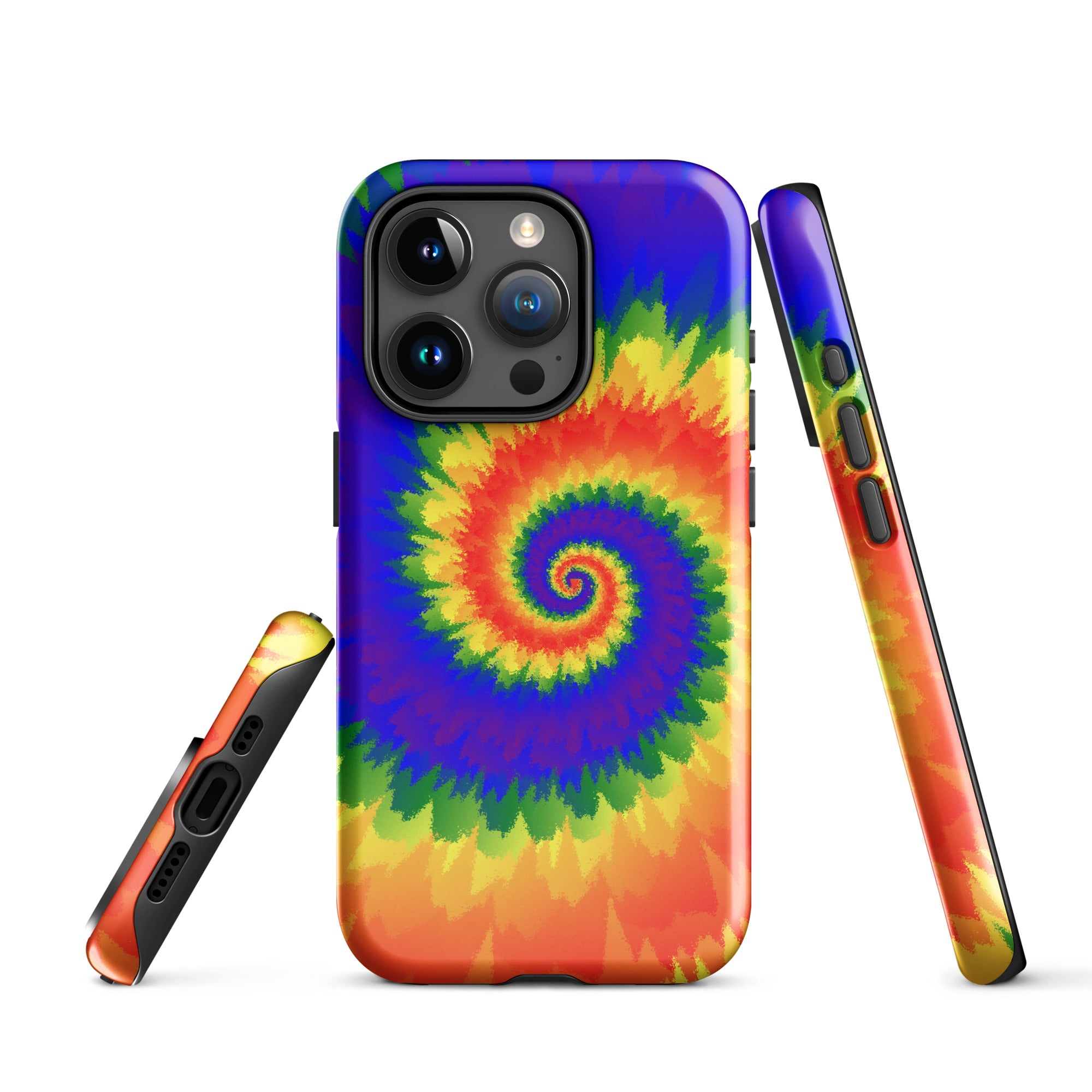 Tough Case for iPhone® Tie Dye Spiral LGBTQ