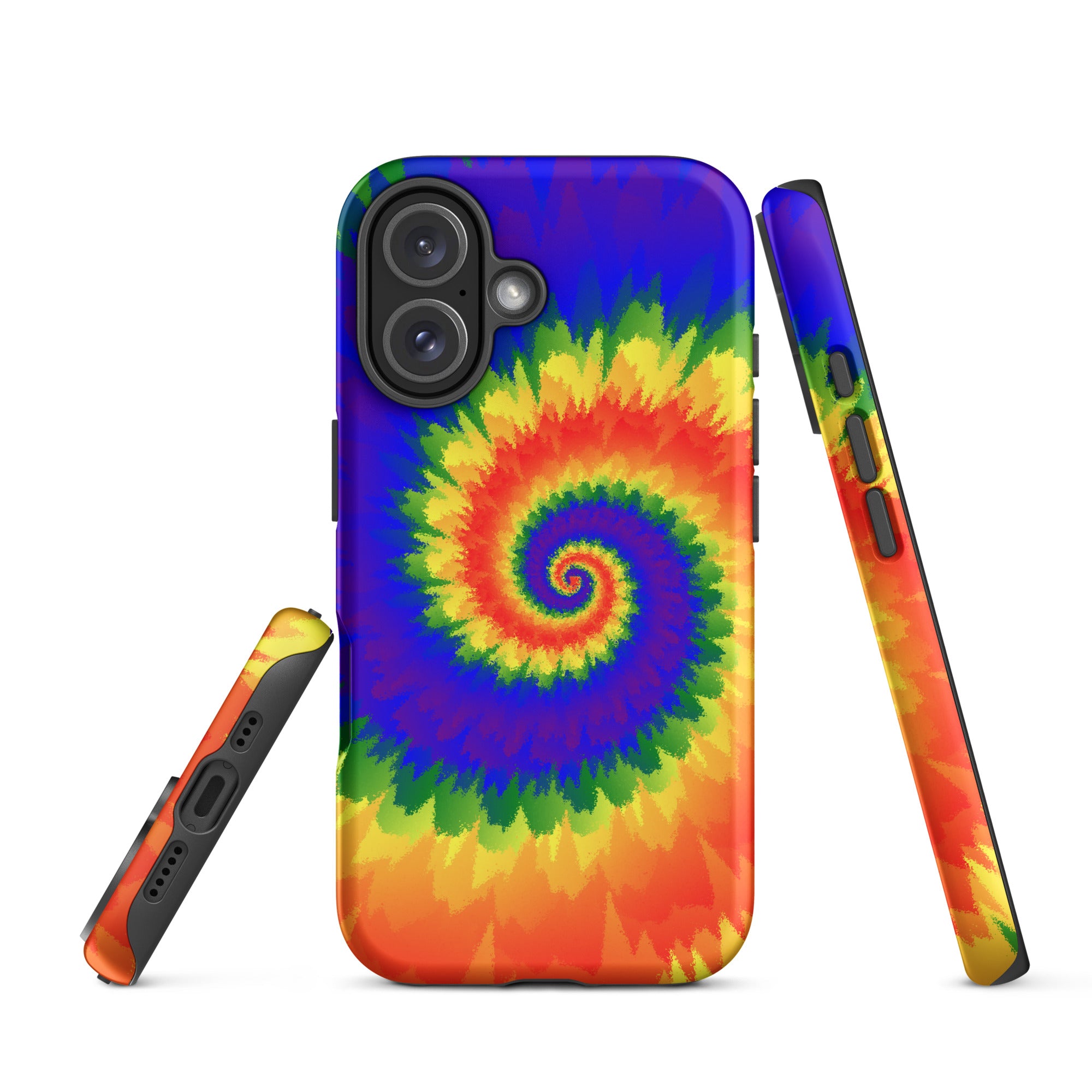Tough Case for iPhone® Tie Dye Spiral LGBTQ