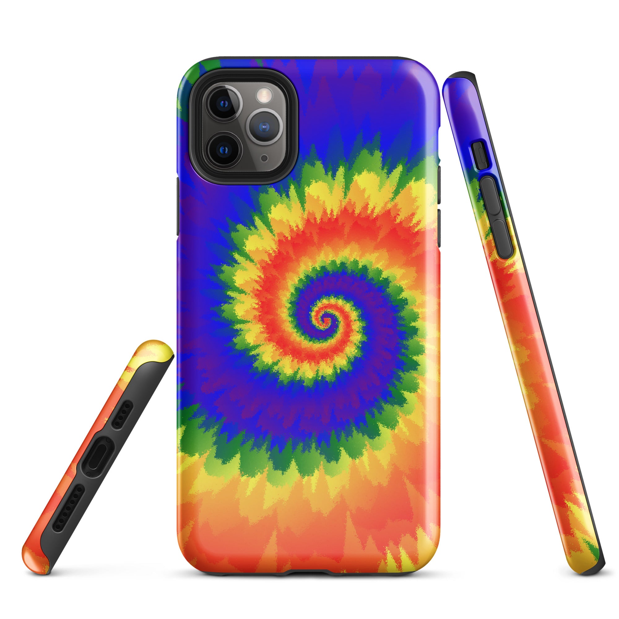 Tough Case for iPhone® Tie Dye Spiral LGBTQ