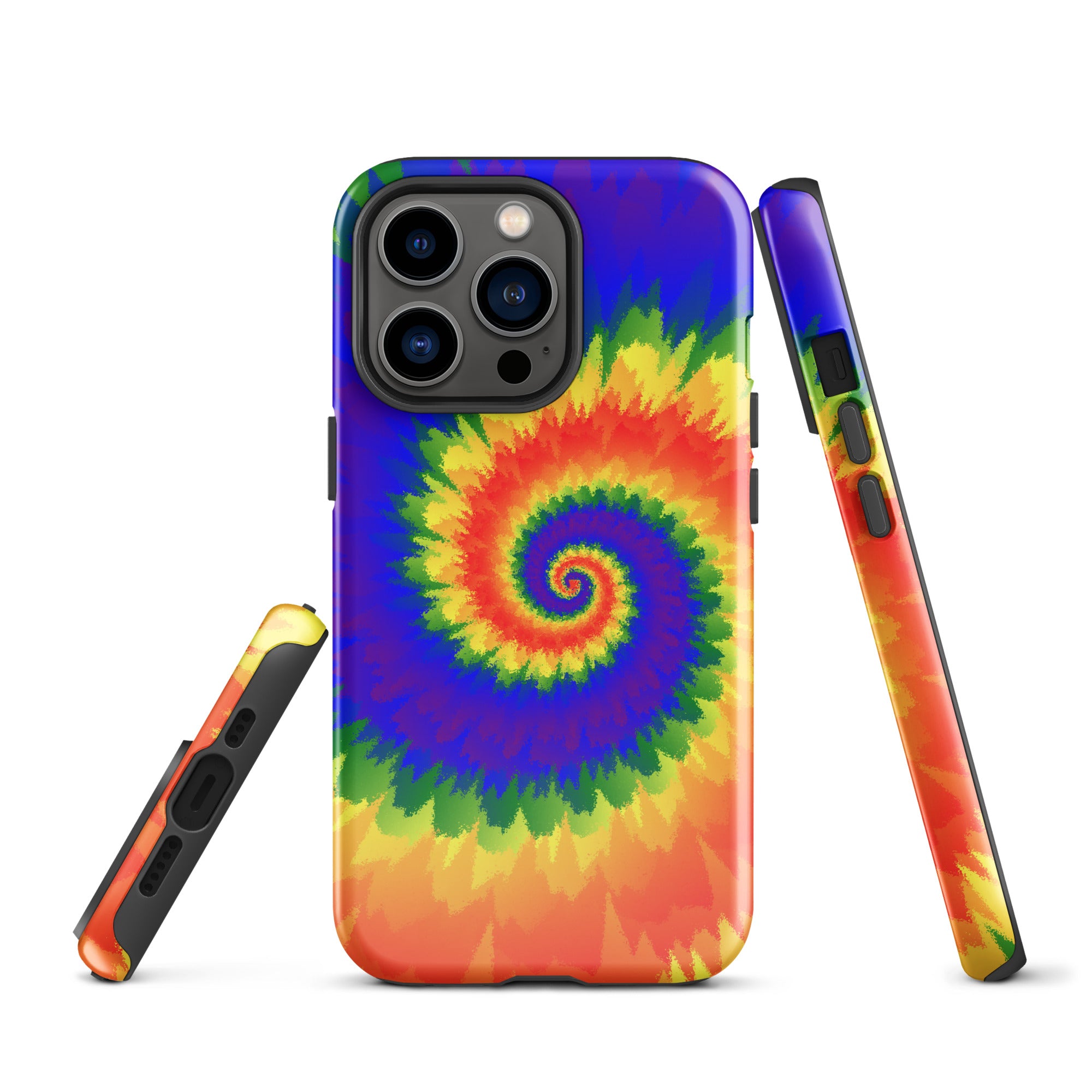 Tough Case for iPhone® Tie Dye Spiral LGBTQ