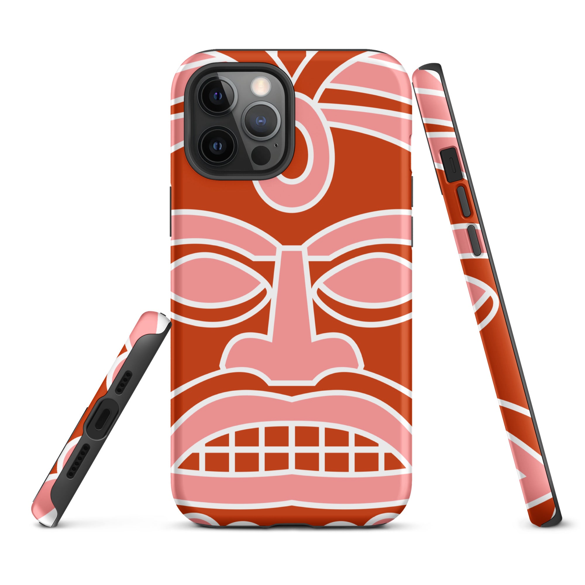 Tough Case for iPhone® Totem Mask Red