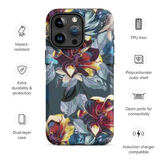 Tough Case for iPhone® Tulip Flowers