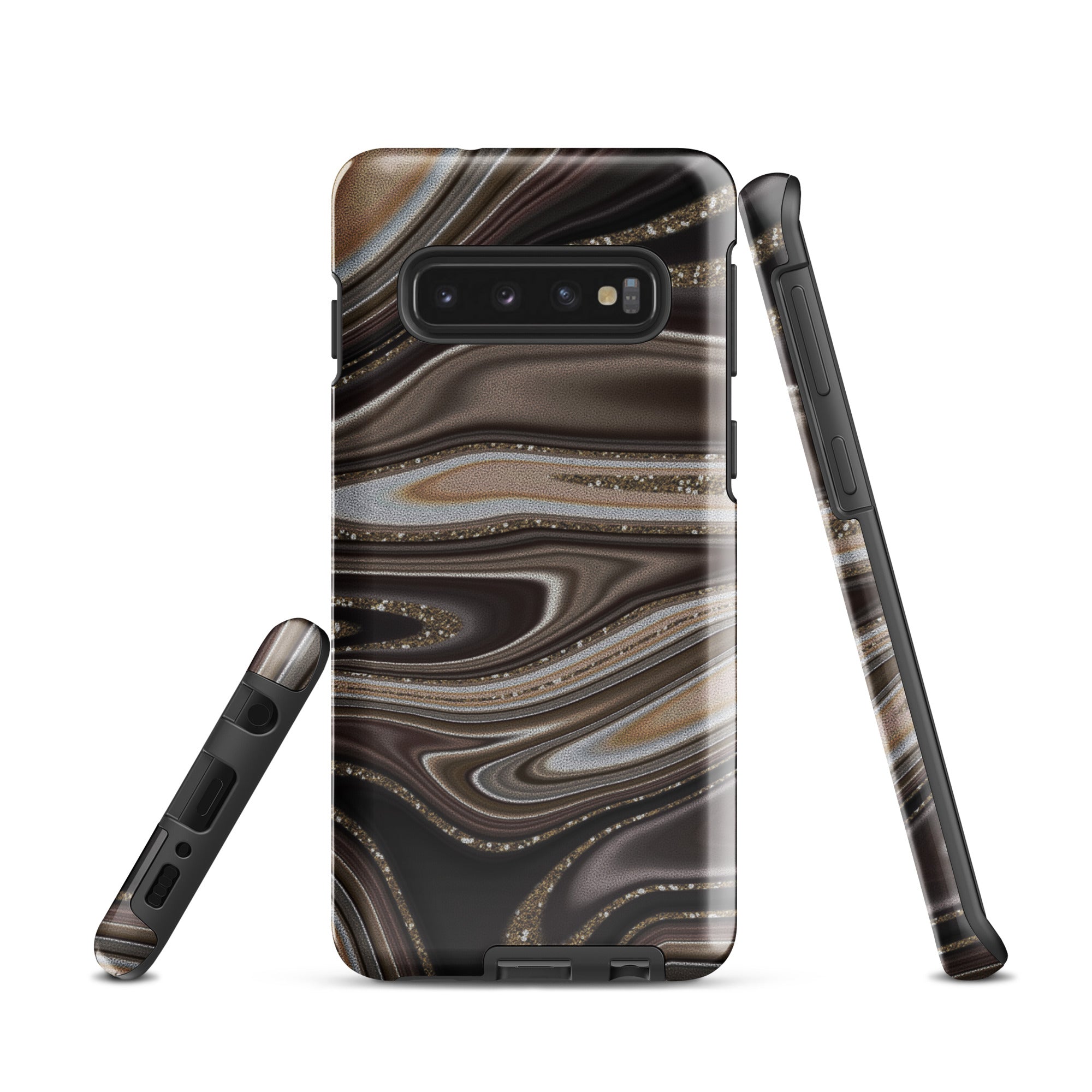 Tough case for Samsung® Abstract Leather