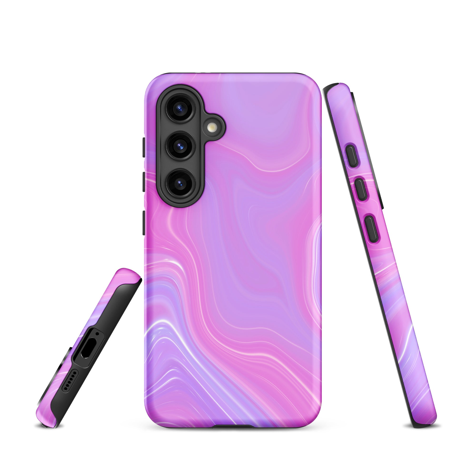 Tough case for Samsung® Marble Pink