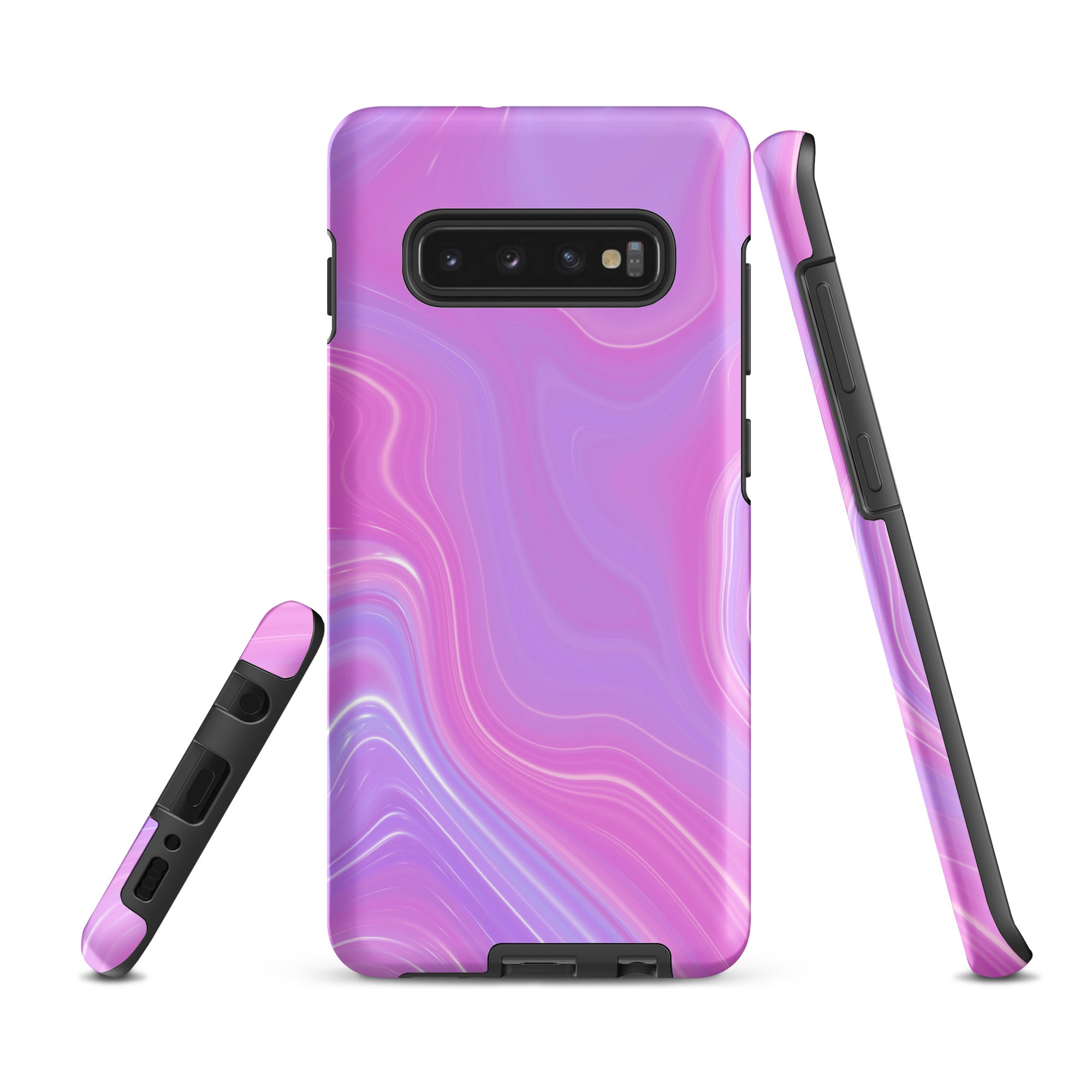 Tough case for Samsung® Marble Pink