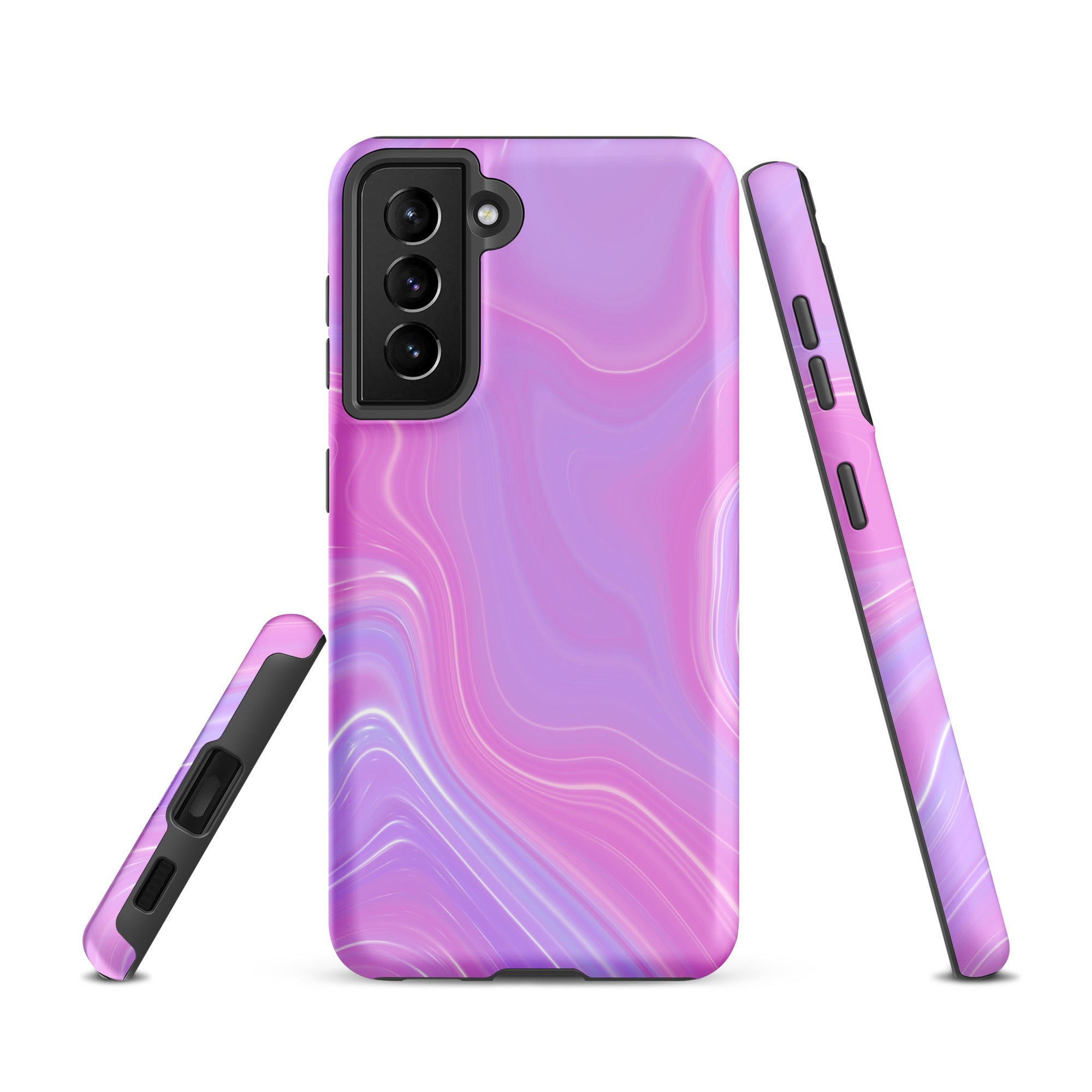 Tough case for Samsung® Marble Pink