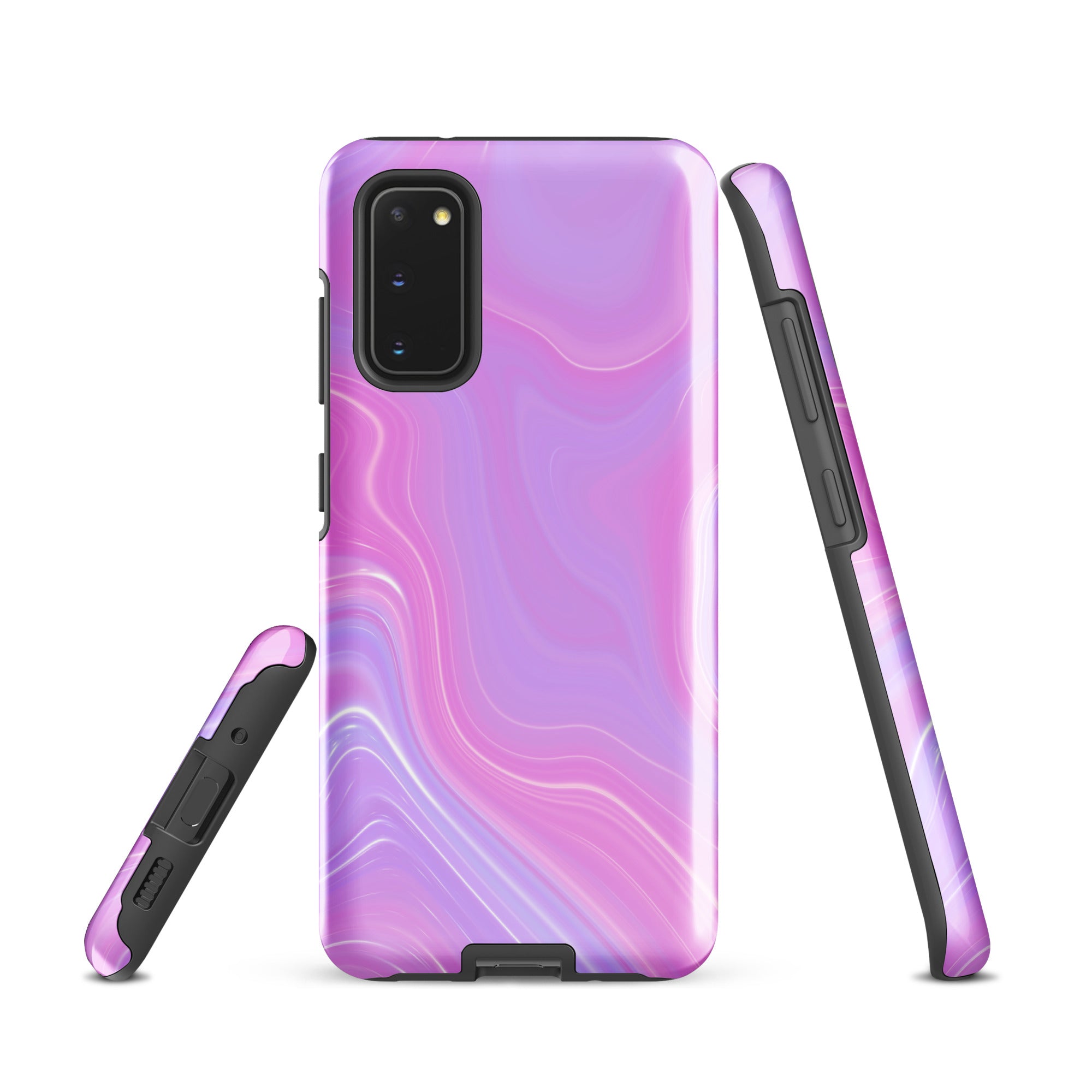 Tough case for Samsung® Marble Pink