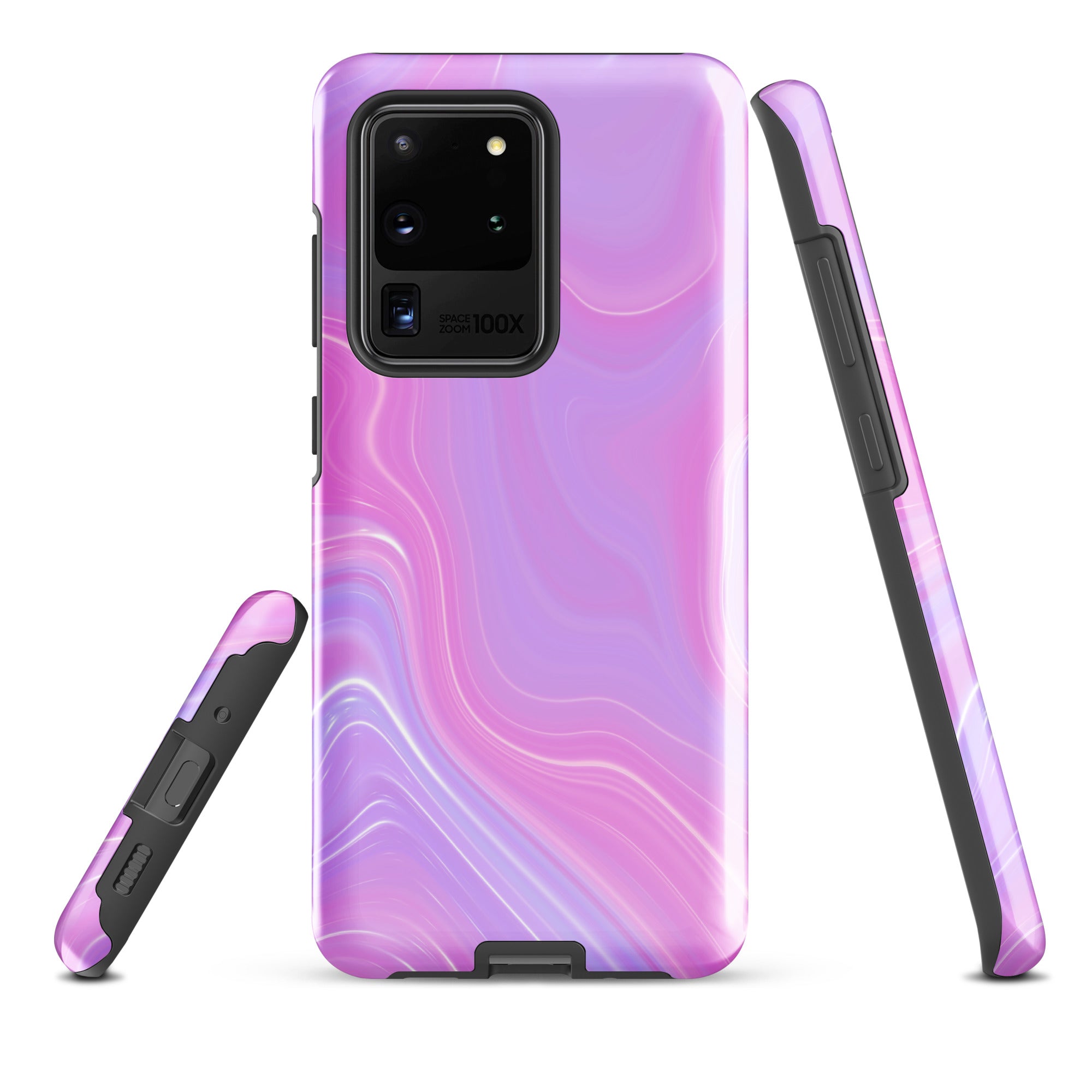 Tough case for Samsung® Marble Pink