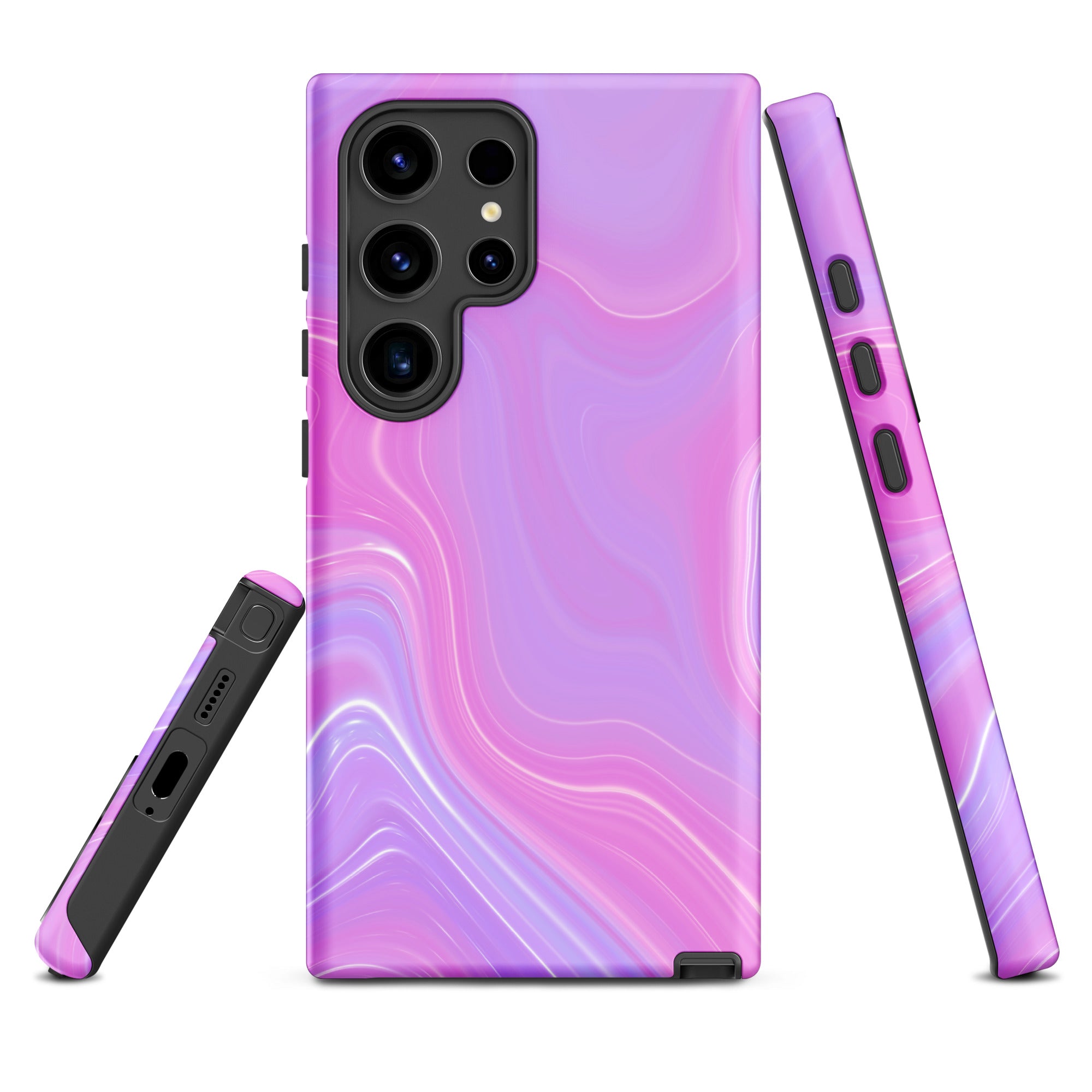 Tough case for Samsung® Marble Pink