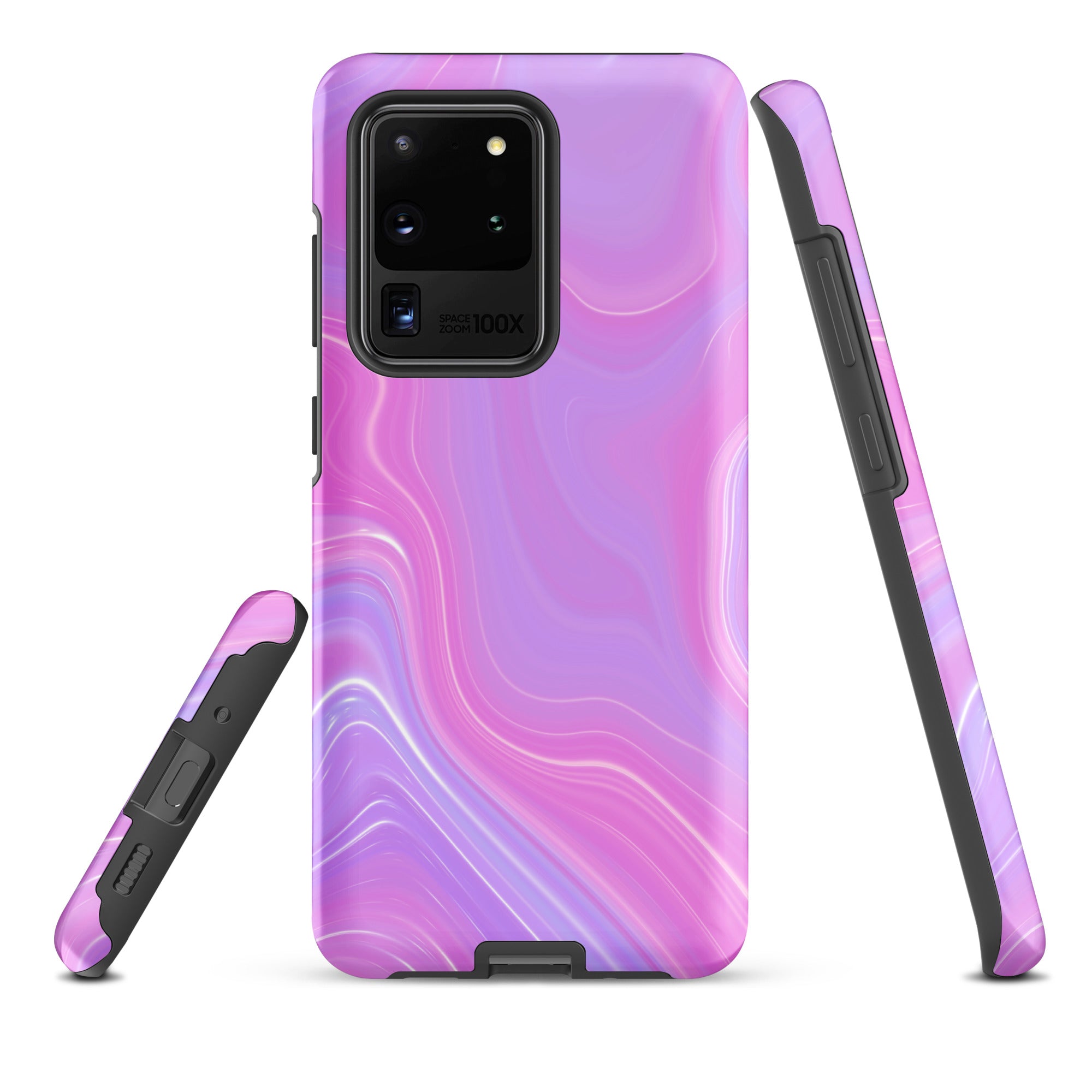 Tough case for Samsung® Marble Pink