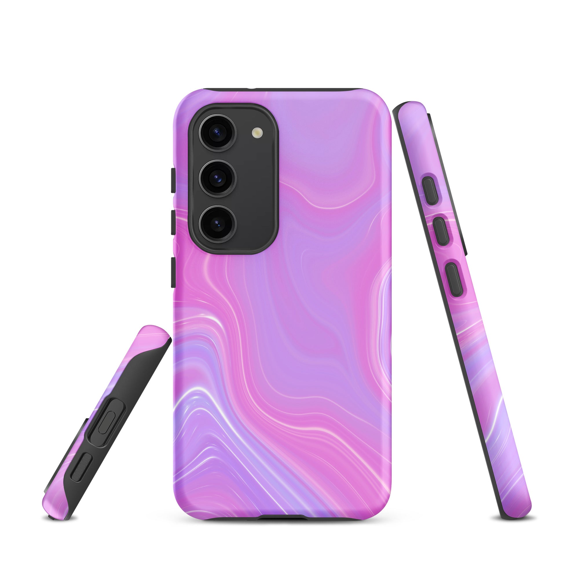 Tough case for Samsung® Marble Pink