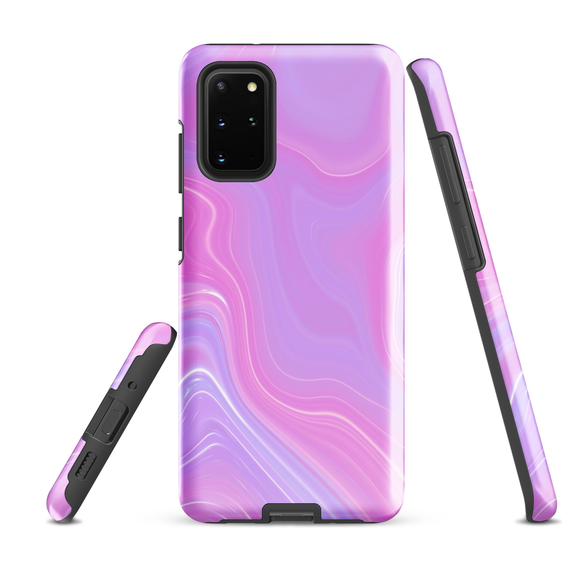 Tough case for Samsung® Marble Pink