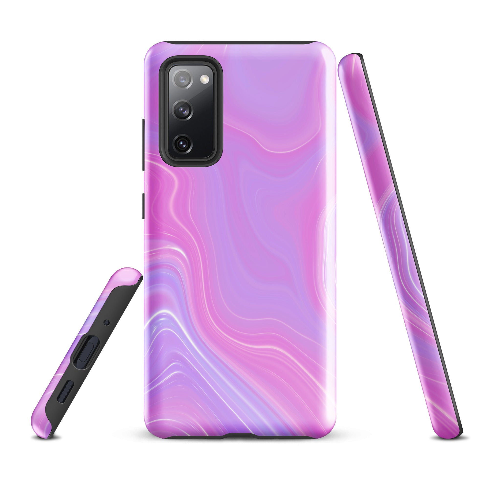 Tough case for Samsung® Marble Pink