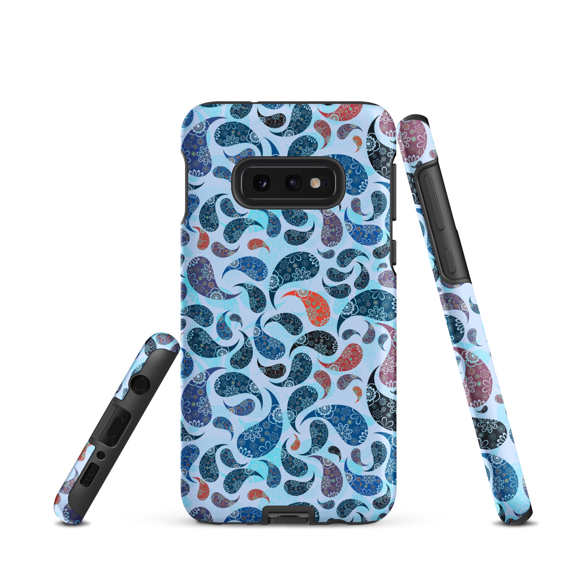 Tough case for Samsung® Paisley Blue