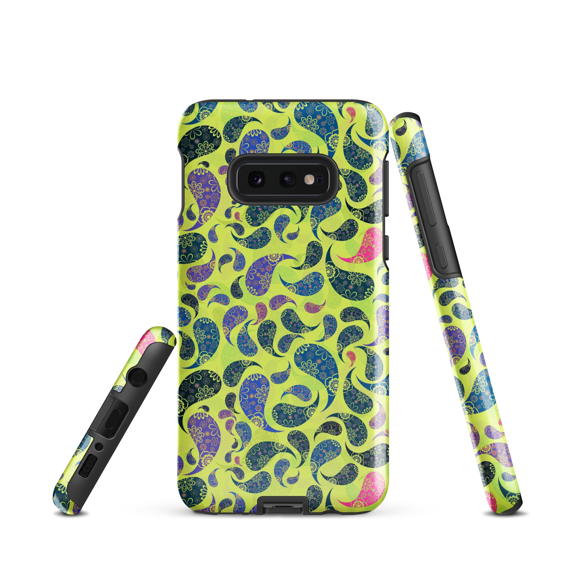 Tough case for Samsung® Paisley Yellow