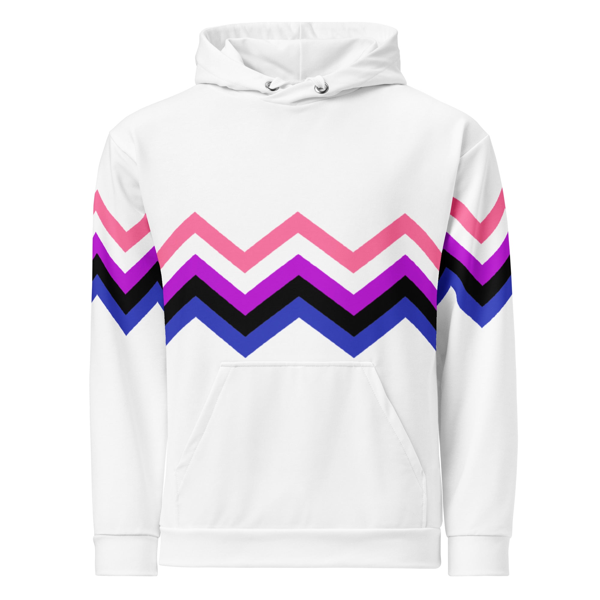 Unisex Genderfluid Zigzag Pattern