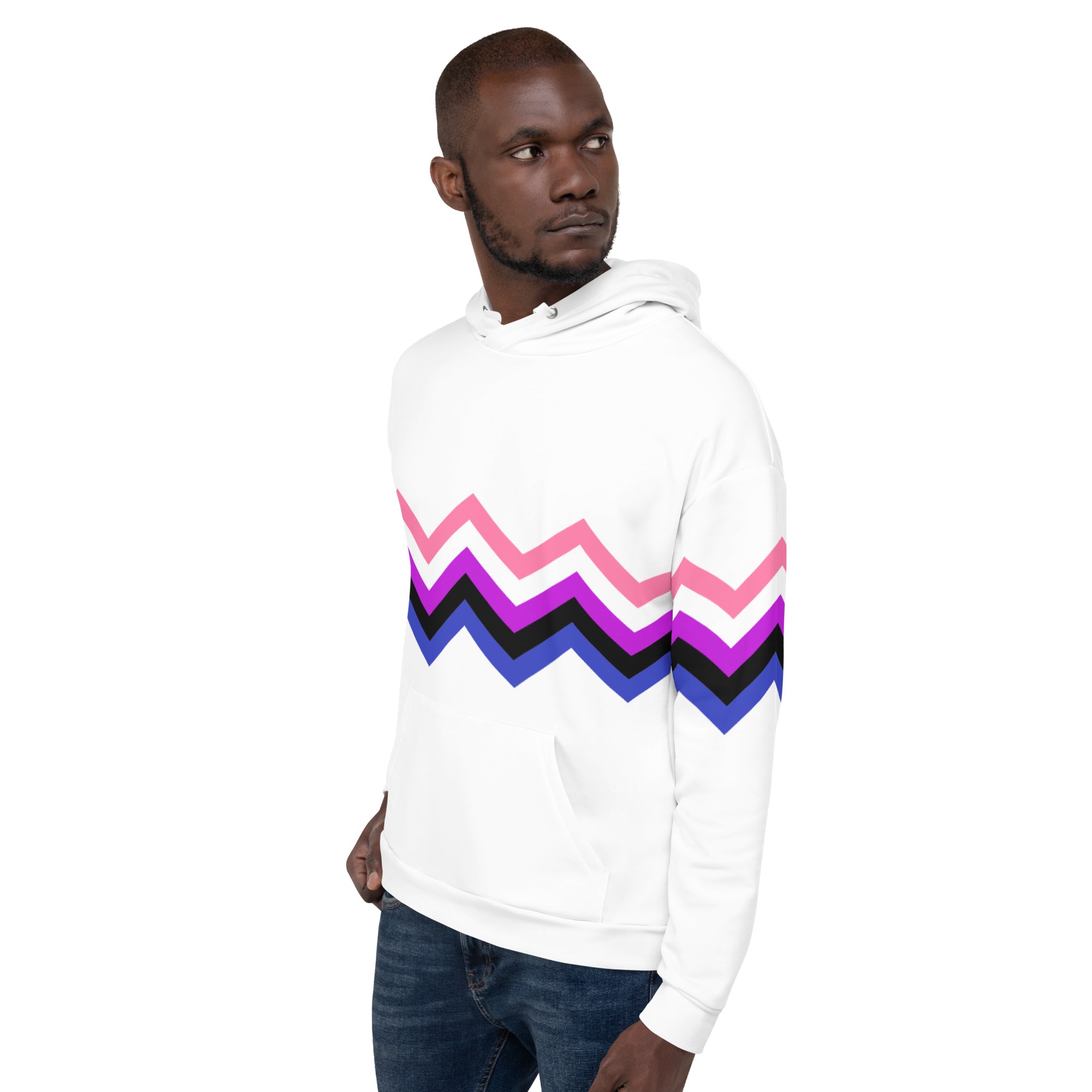 Unisex Genderfluid Zigzag Pattern