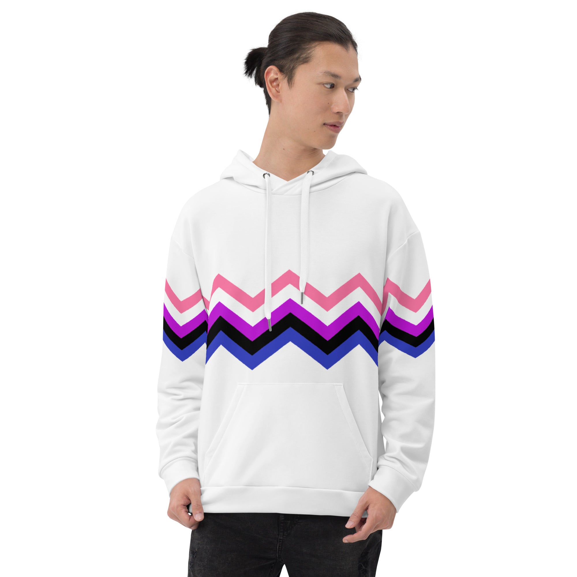 Unisex Genderfluid Zigzag Pattern