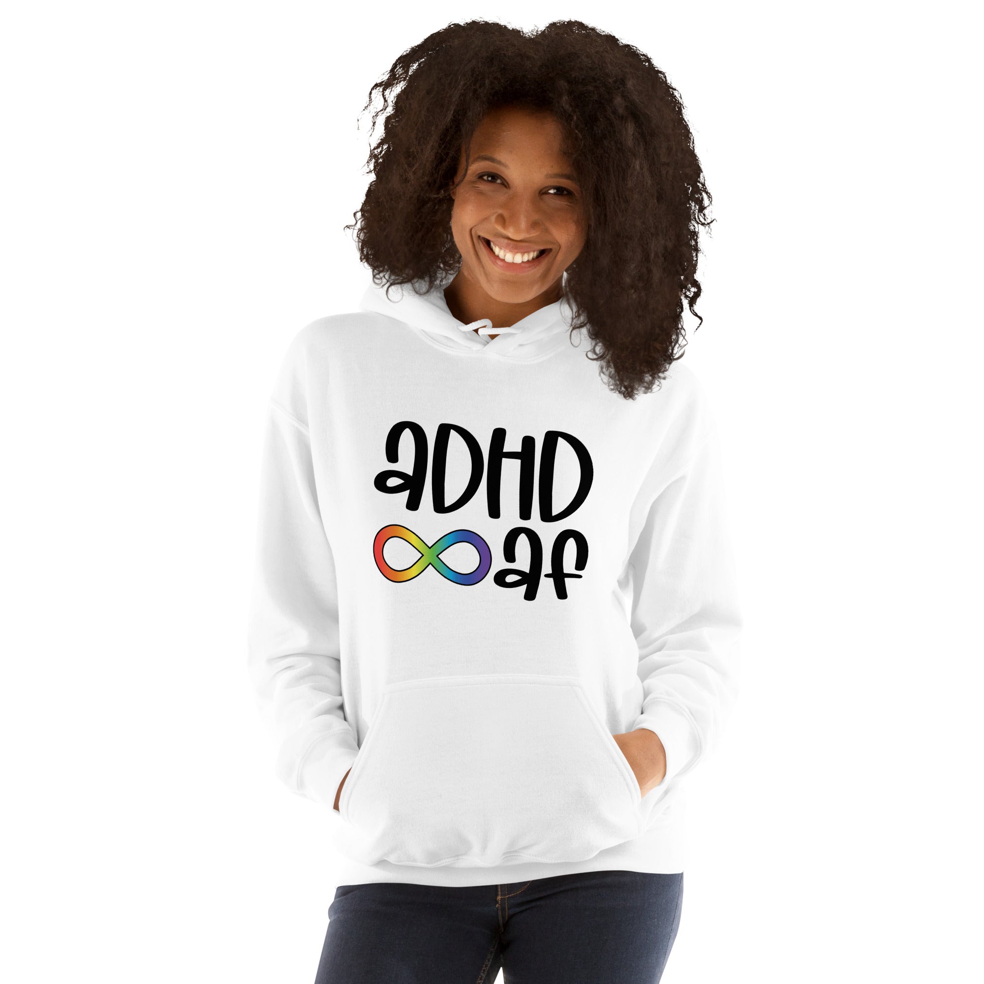 Unisex Hoodie ADHD ADHD AF