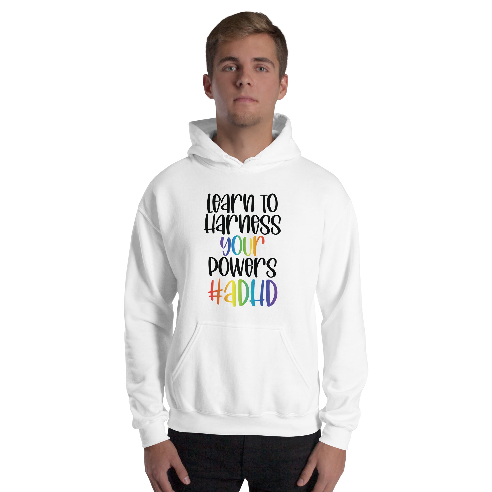 Unisex Hoodie ADHD Learn To Harness