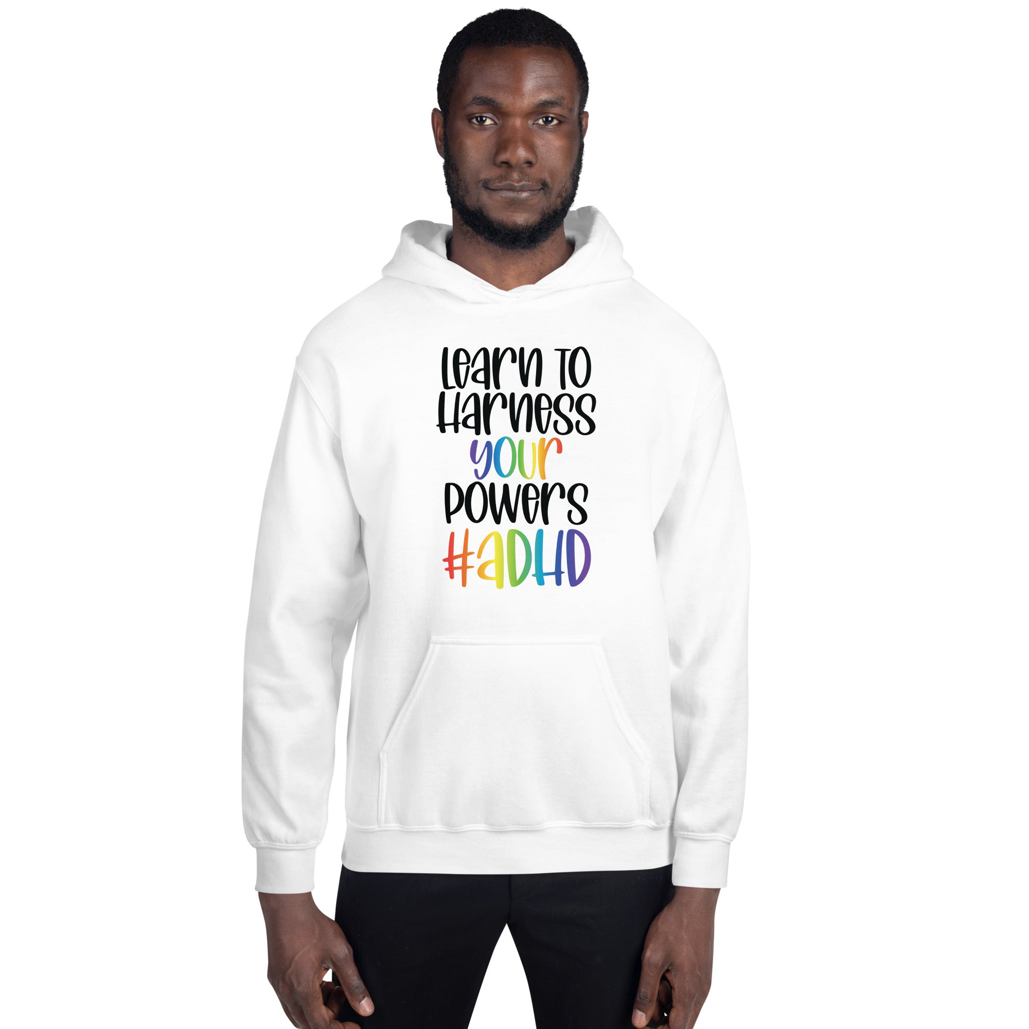 Unisex Hoodie ADHD Learn To Harness