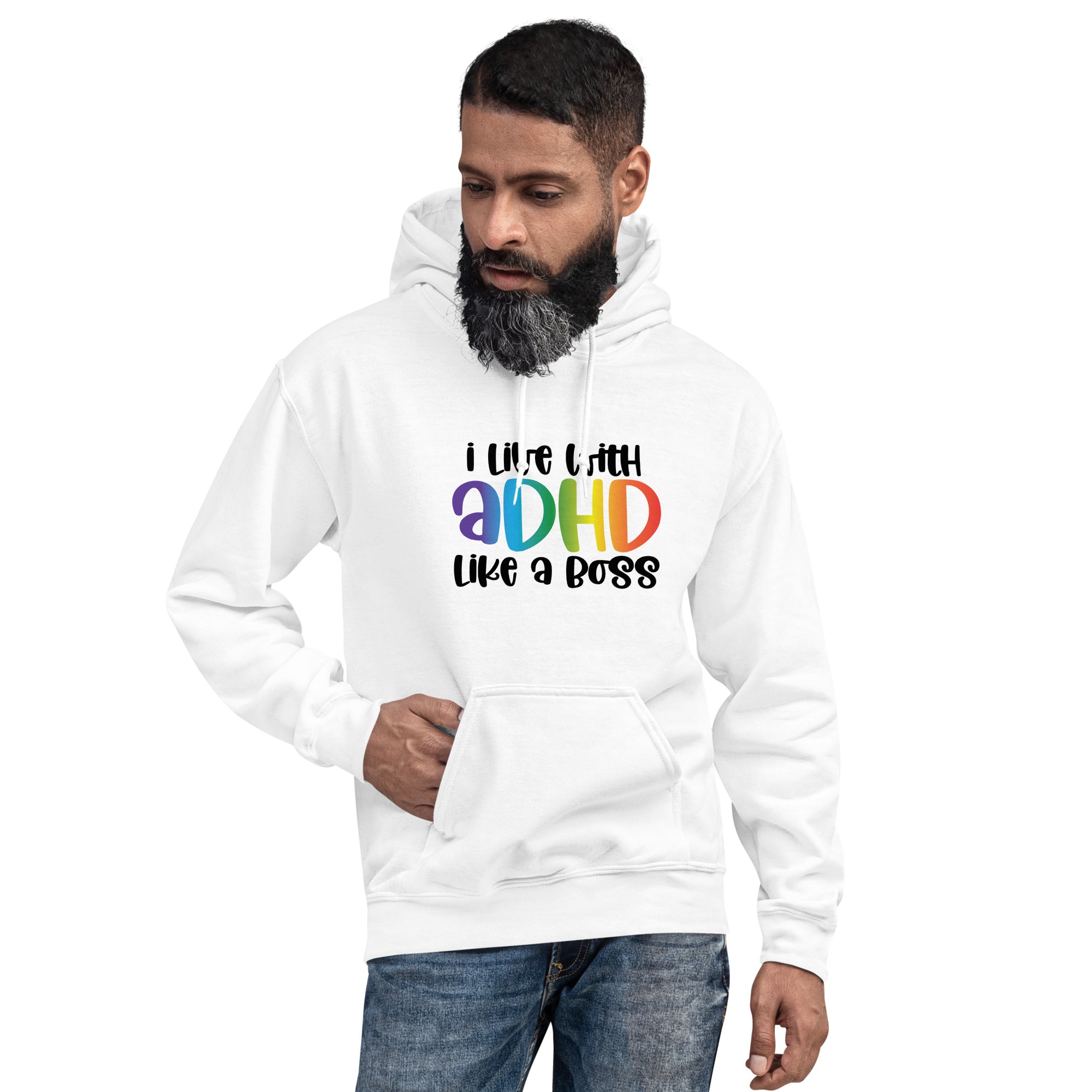 Unisex Hoodie ADHD Like A Boss