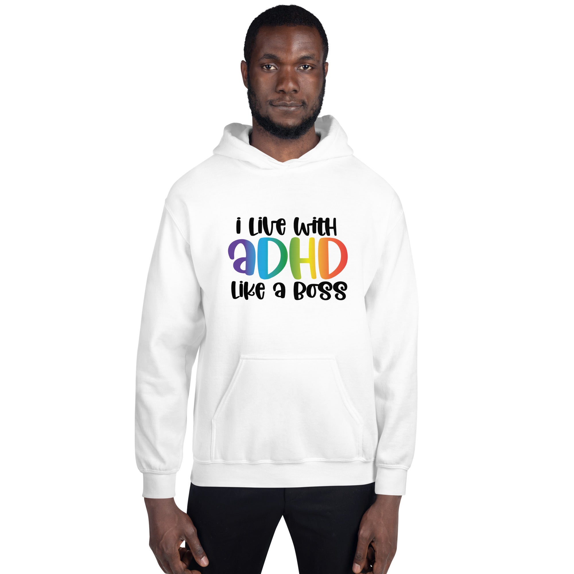 Unisex Hoodie ADHD Like A Boss
