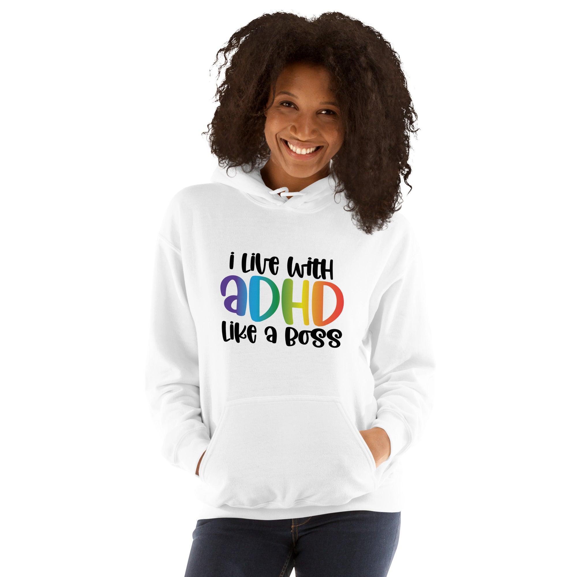 Unisex Hoodie ADHD Like A Boss